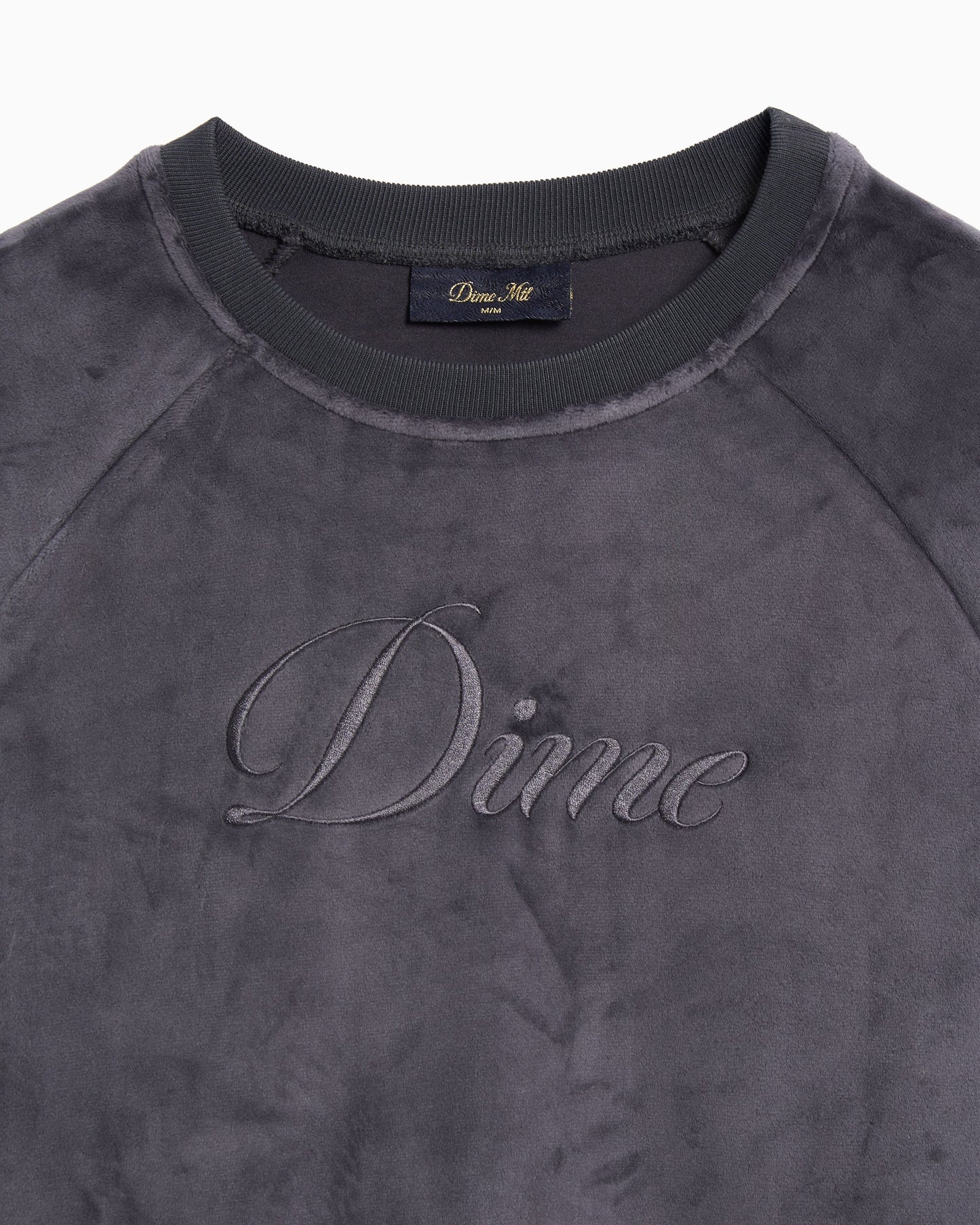 Sudadera con logo Dime MTL Cursive Velvet para hombre