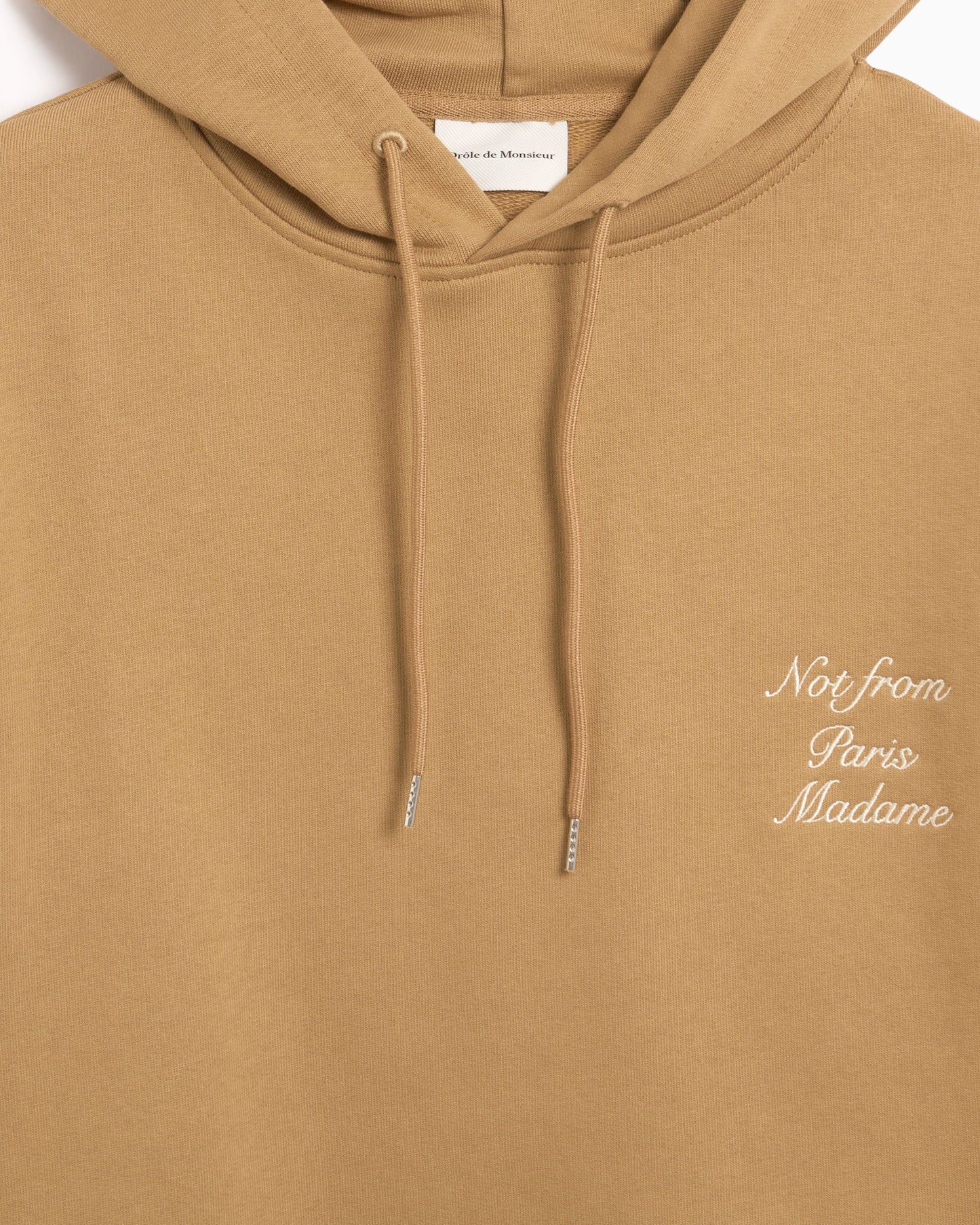 Sudadera con capucha Drôle de Monsieur Slogan Calligraphy Men's Hoodie para hombre