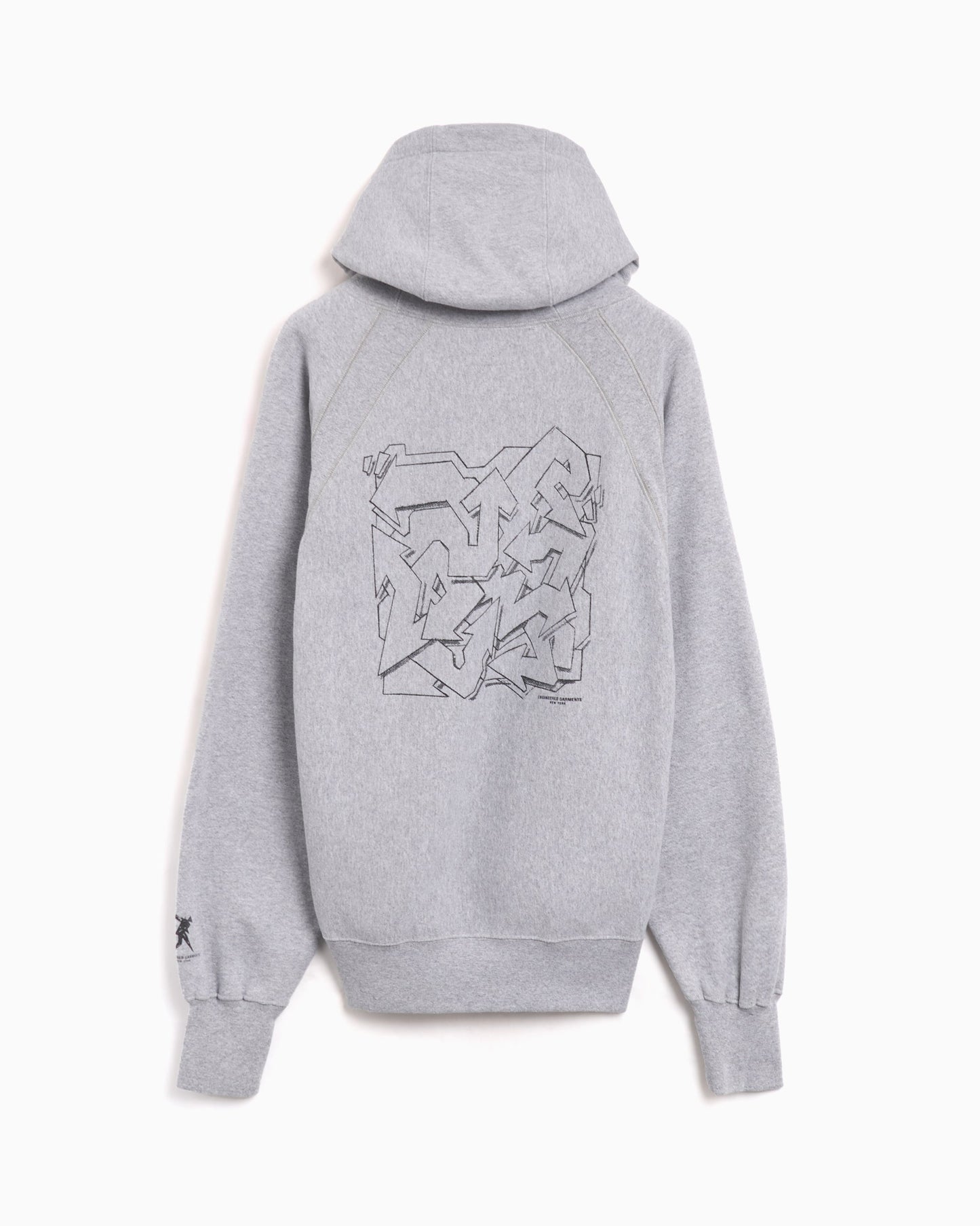 Sudadera con capucha Engineered Garments Printed Raglan Men's Hoodie para hombre
