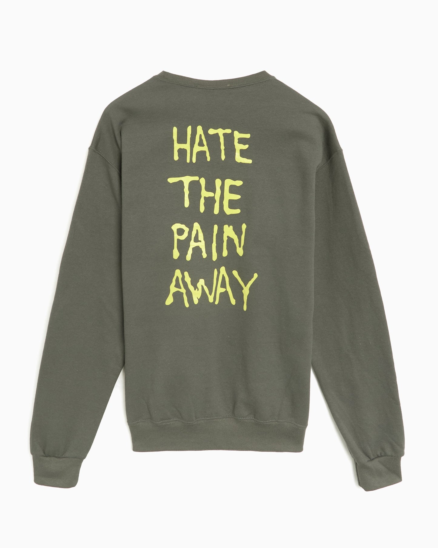 Sudadera Fucking Awesome Hate The Pain Away Men's Sweatshirt para hombre