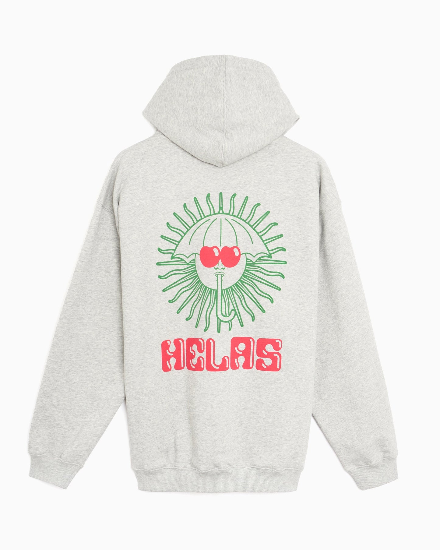 Sudadera con capucha con gráfico Relaxed Hélas. Ibiz para hombre