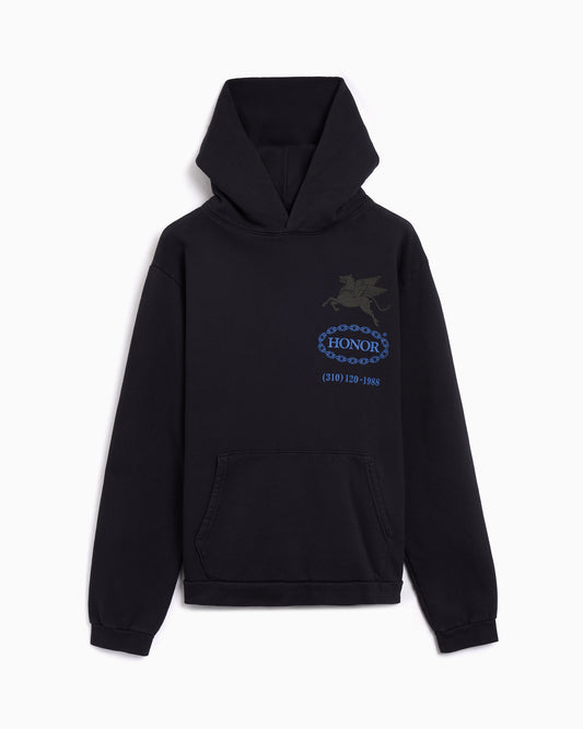 Sudadera con capucha con gráfico Relaxed Honor The Gift® Hellhound Towing para hombre