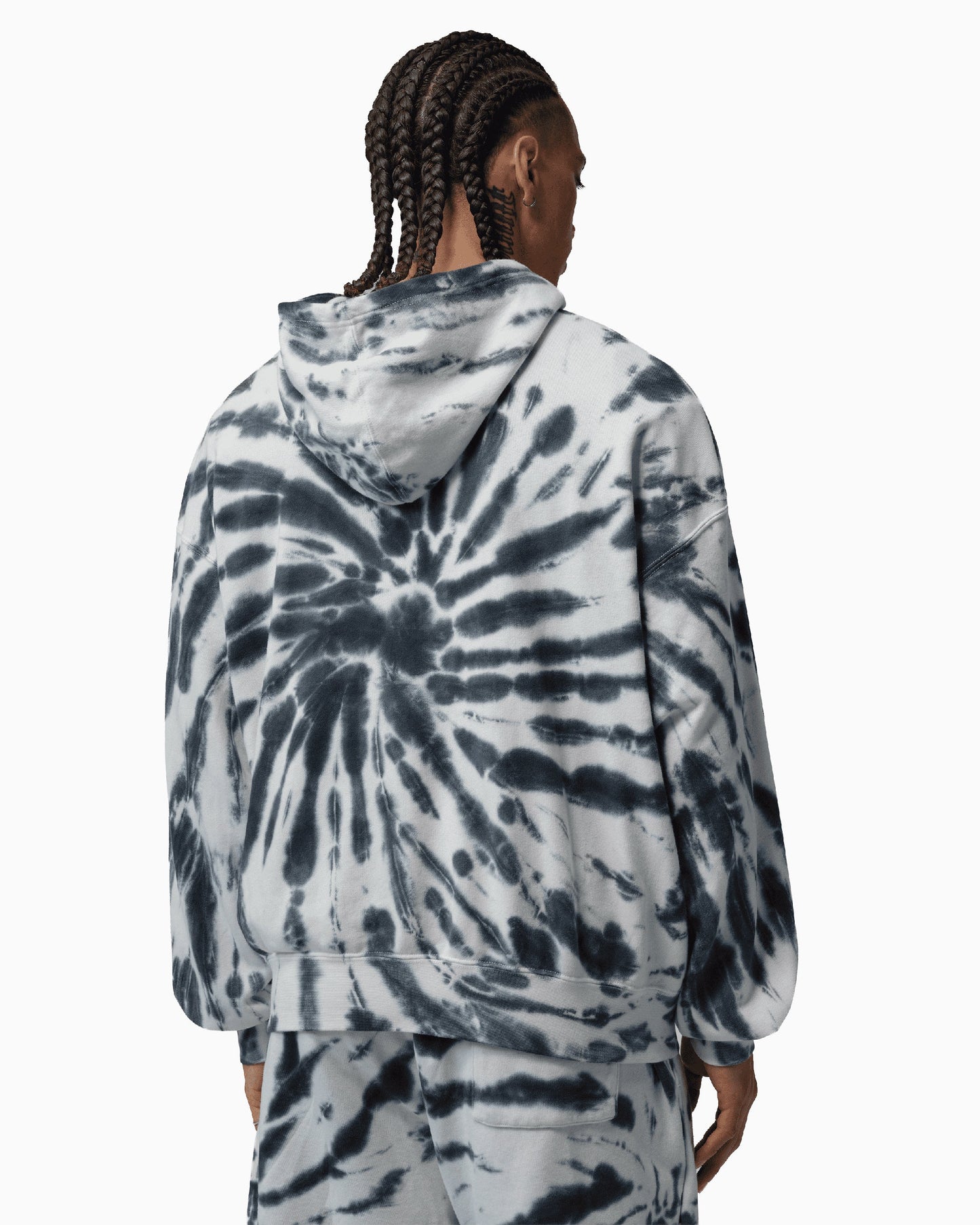 Sudadera con capucha Tie-Dye Relaxed Jordan Brooklyn Festival para hombre