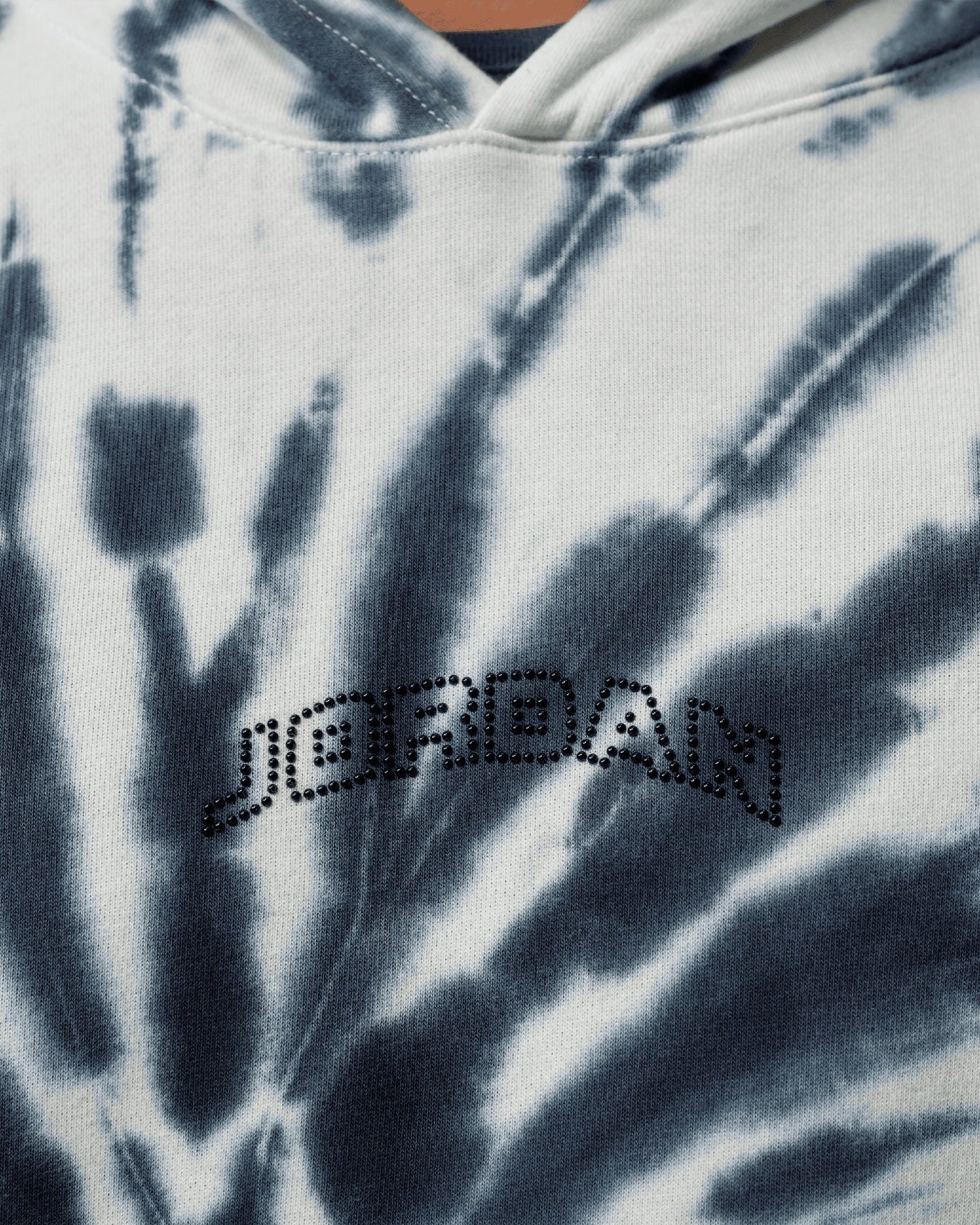 Sudadera con capucha Tie-Dye Relaxed Jordan Brooklyn Festival para hombre