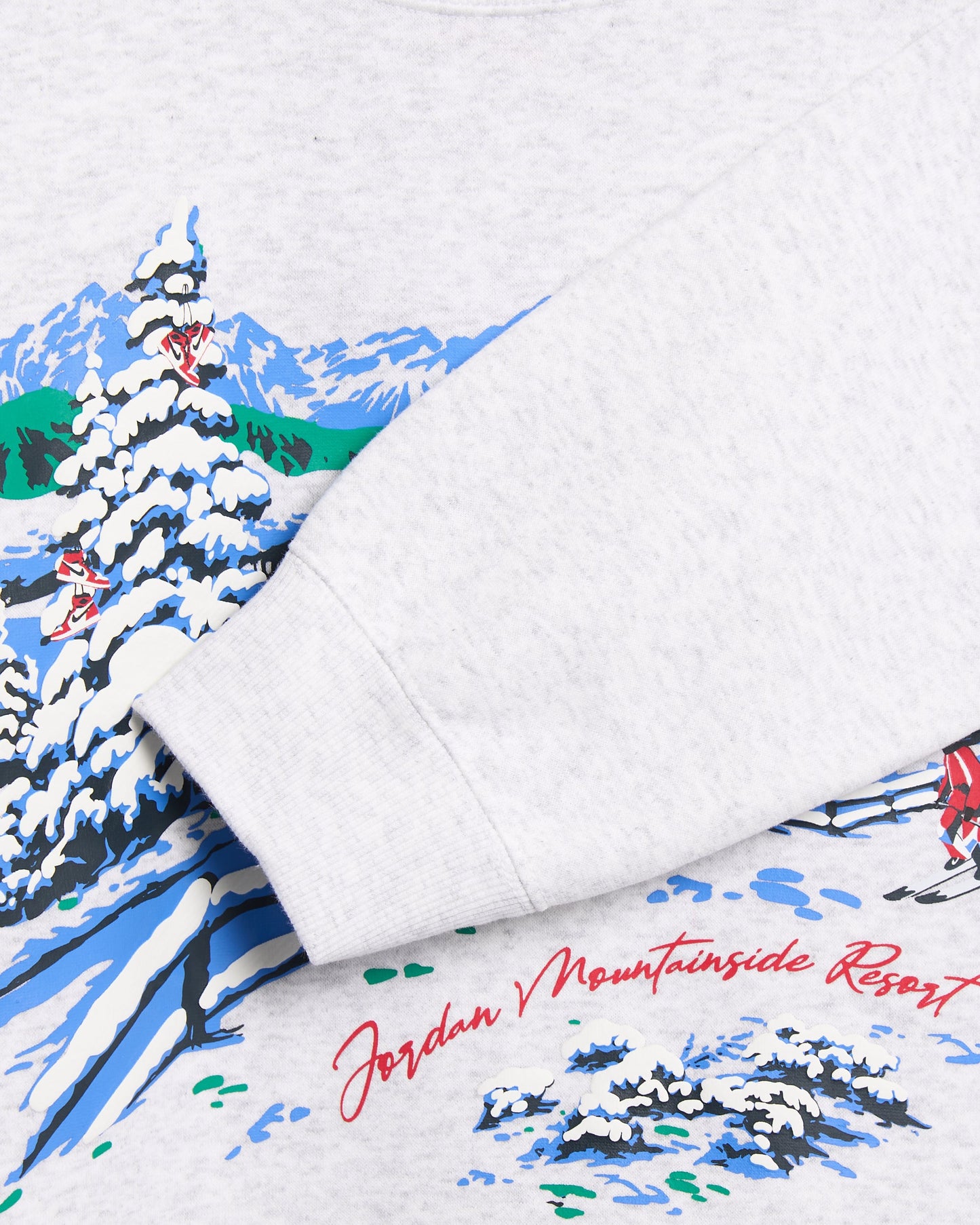 Sudadera con gráfico Relaxed Jordan Brooklyn Winter Wonderland para mujer