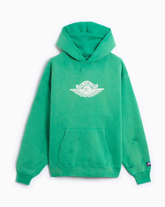 Sudadera con capucha con logo Jordan Rare Air Fleece "Stadium Green" para hombre