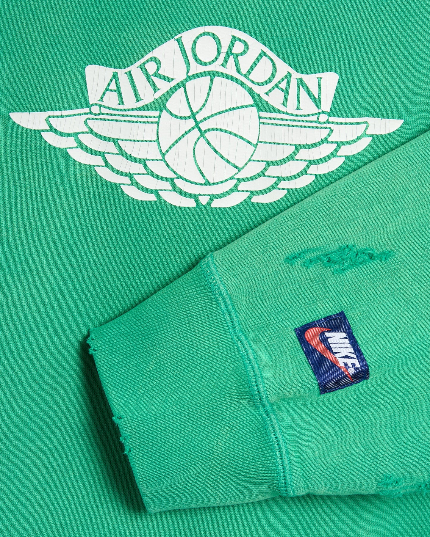 Sudadera con capucha con logo Jordan Rare Air Fleece "Stadium Green" para hombre