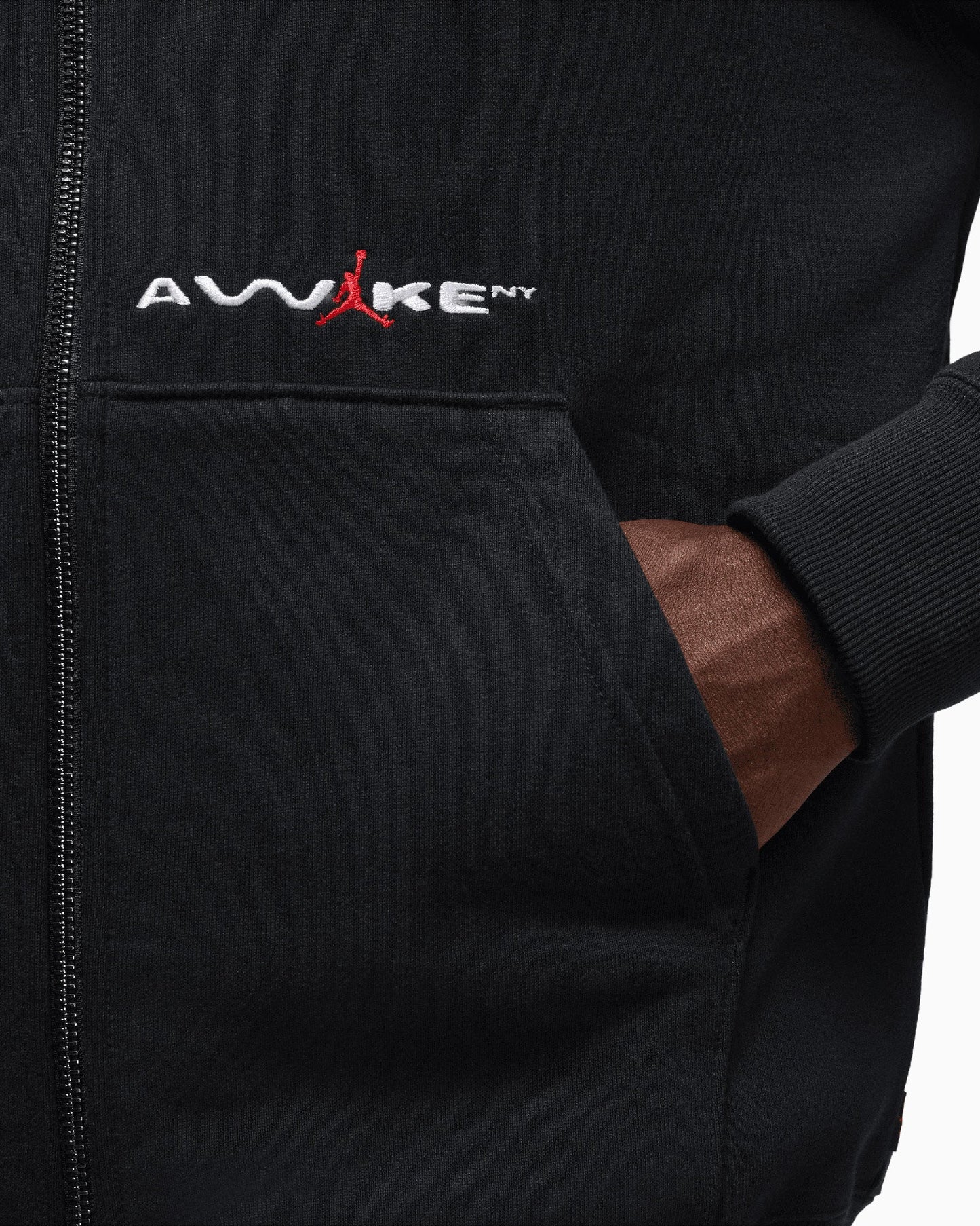 Sudadera con capucha Fleece Full Zip Jordan x Awake NY para hombre