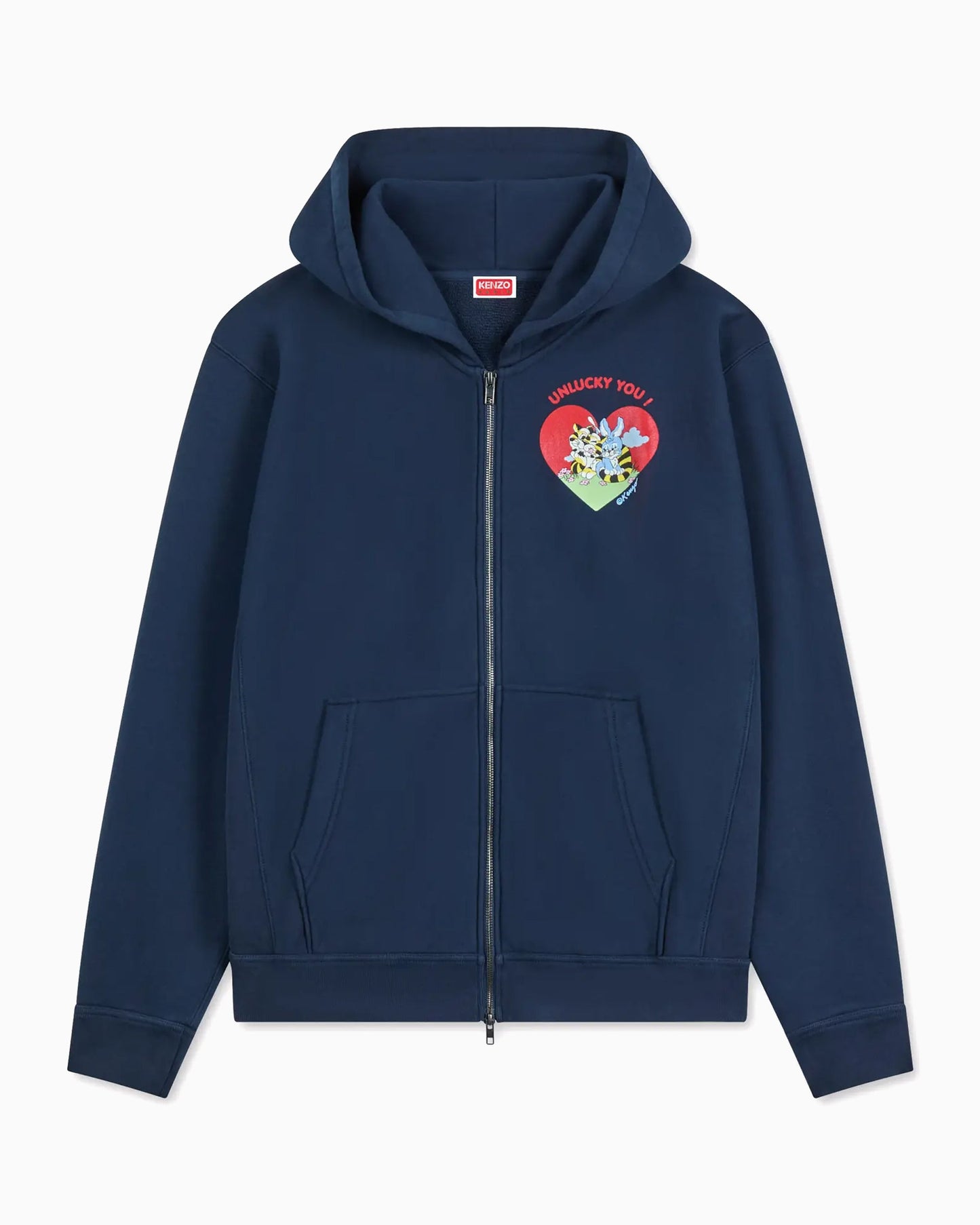 Sudadera con cremallera Kenzo Cartoon para hombre