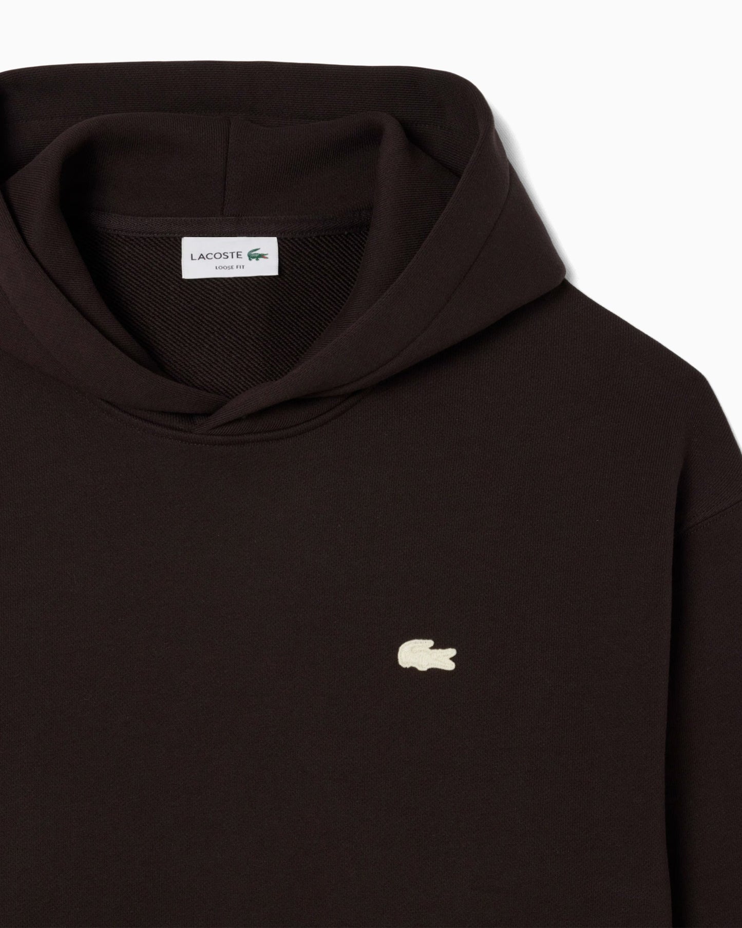 Sudadera con capucha con gráfico Oversize Lacoste para hombre