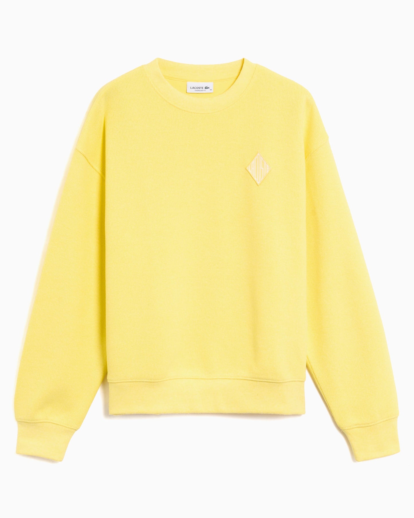 Sudadera con logo Oversize Lacoste Retro para mujer
