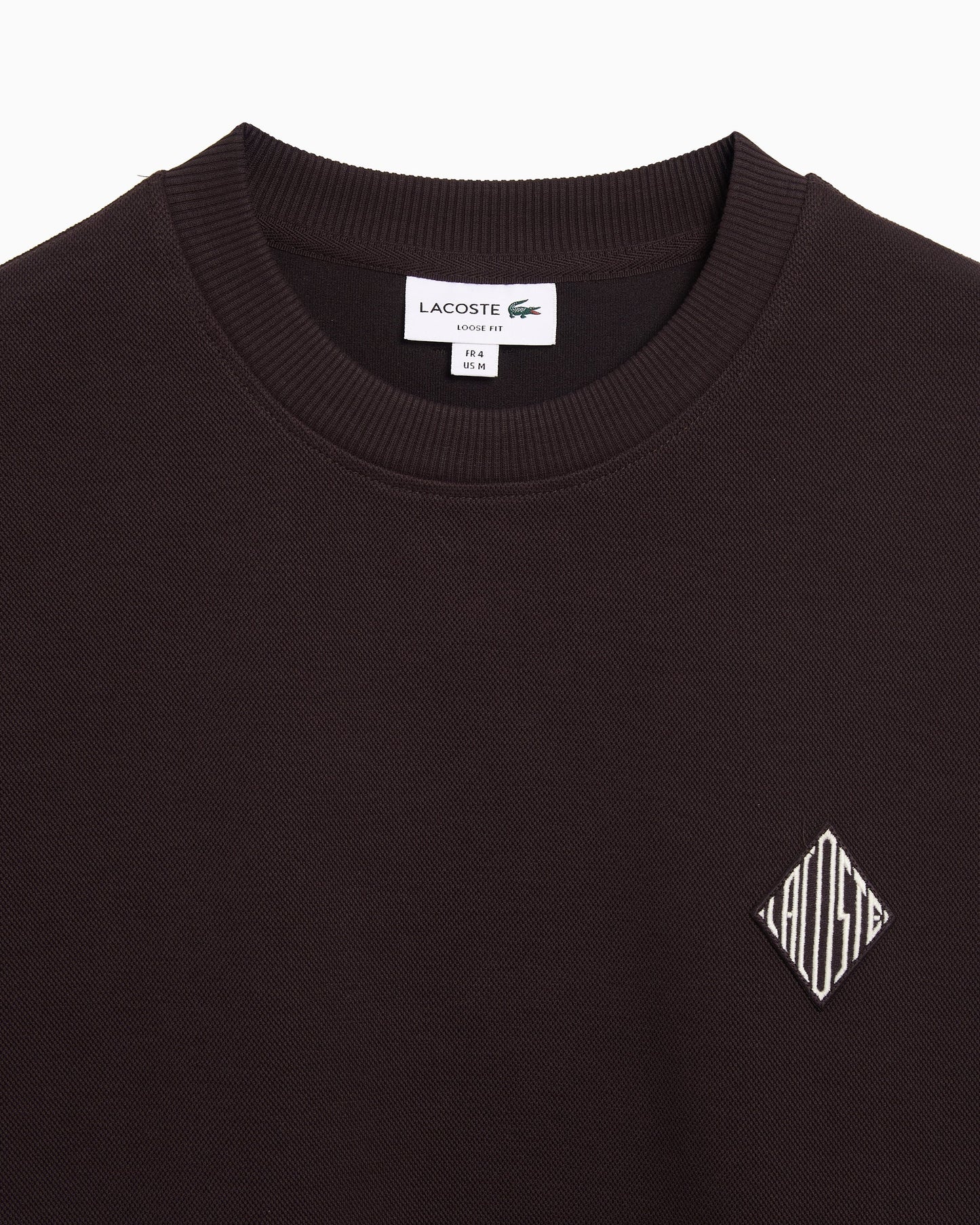 Sudadera con logo Relaxed Lacoste Retro para hombre