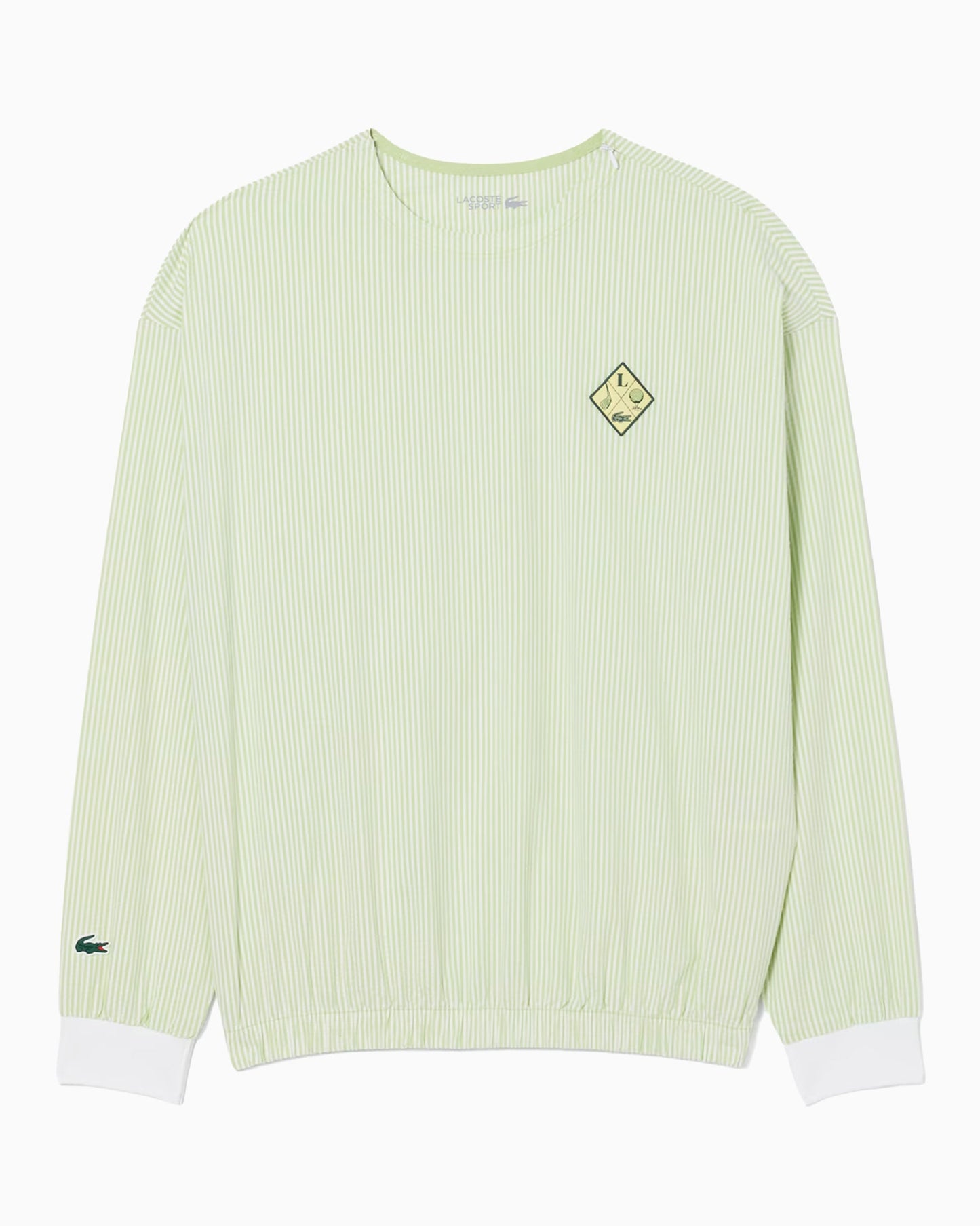 Sudadera de rayas Relaxed Lacoste Ultra Dry para hombre