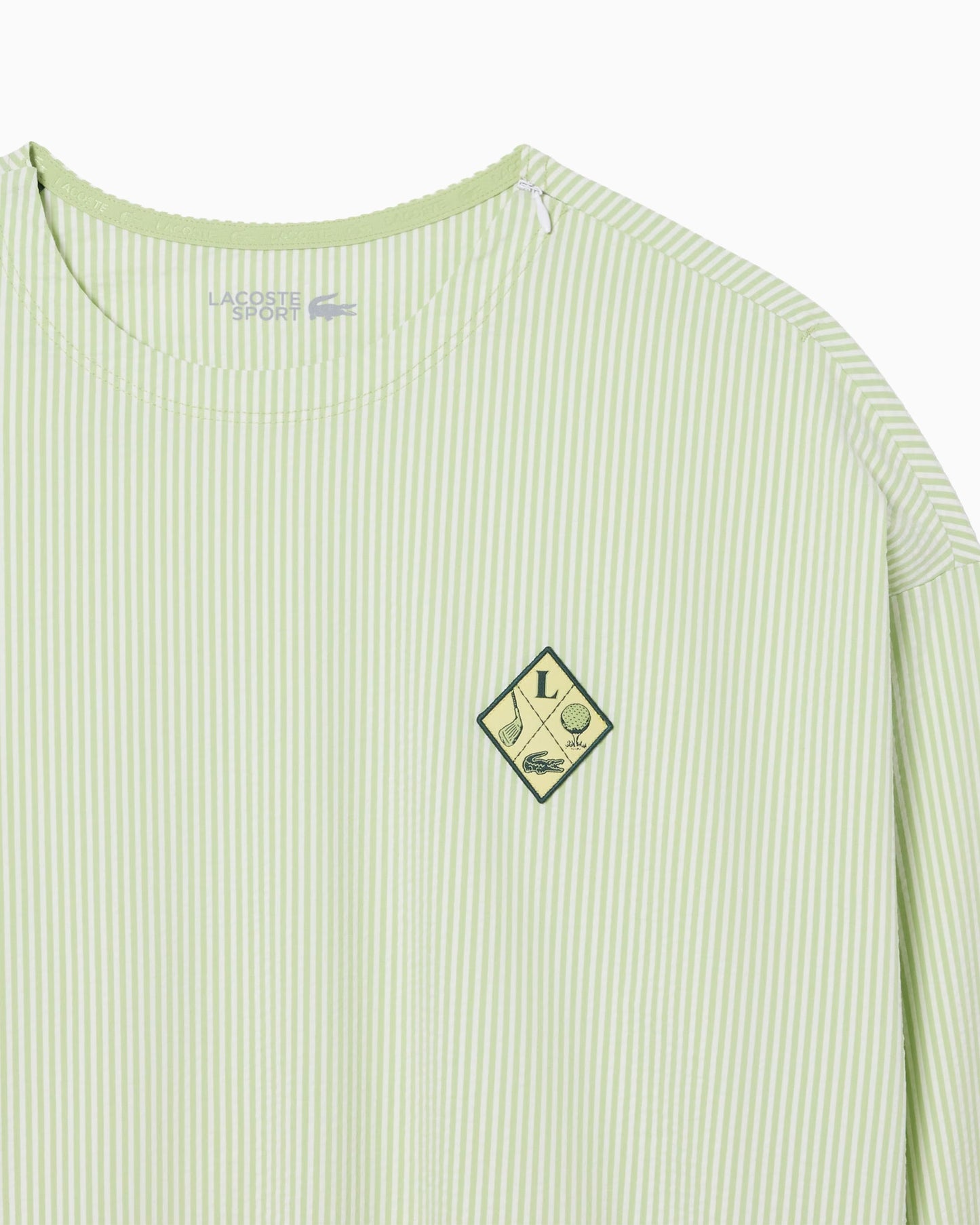 Sudadera de rayas Relaxed Lacoste Ultra Dry para hombre