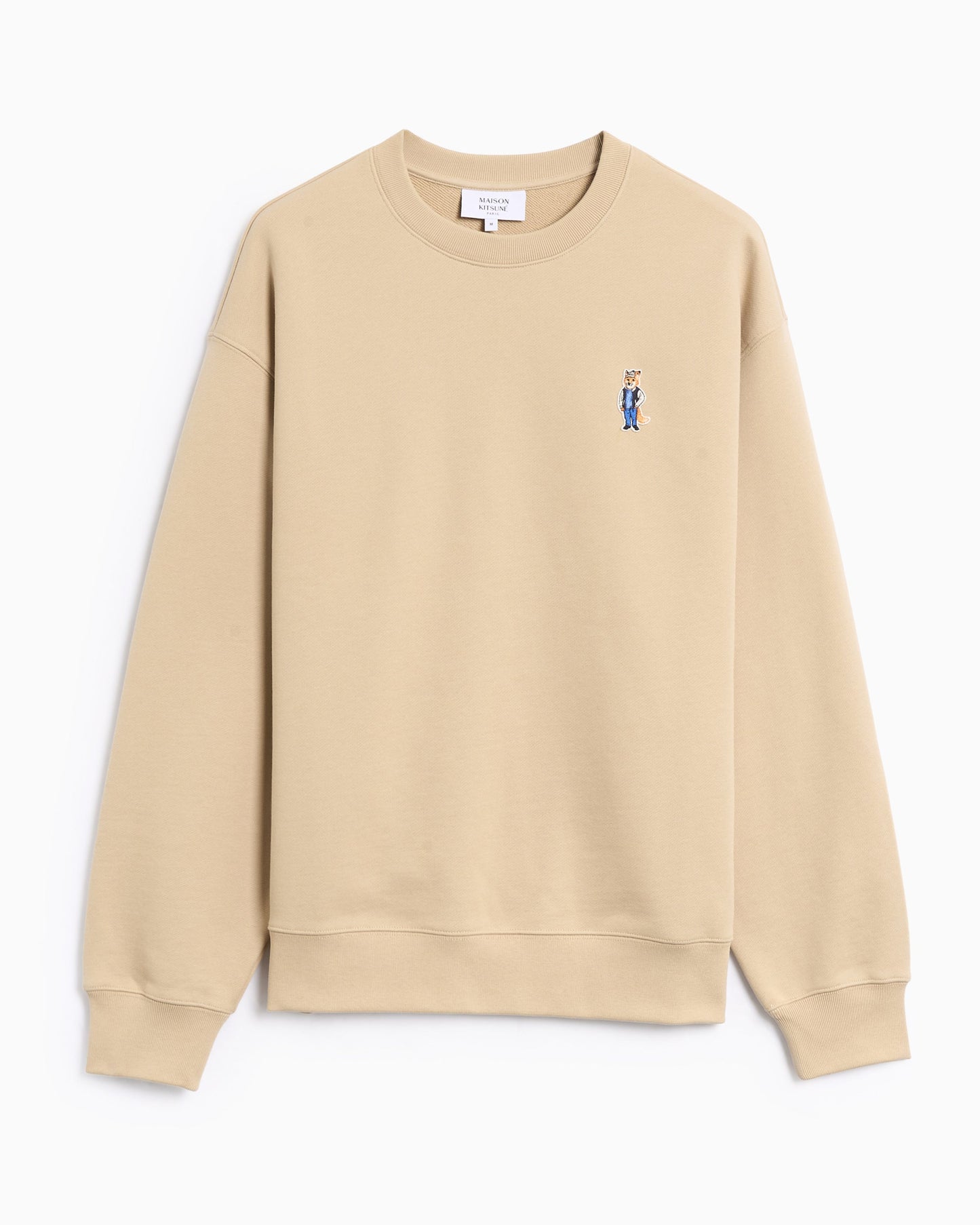 Sudadera con logo Relaxed Maison Kitsuné Dressed Fox para hombre
