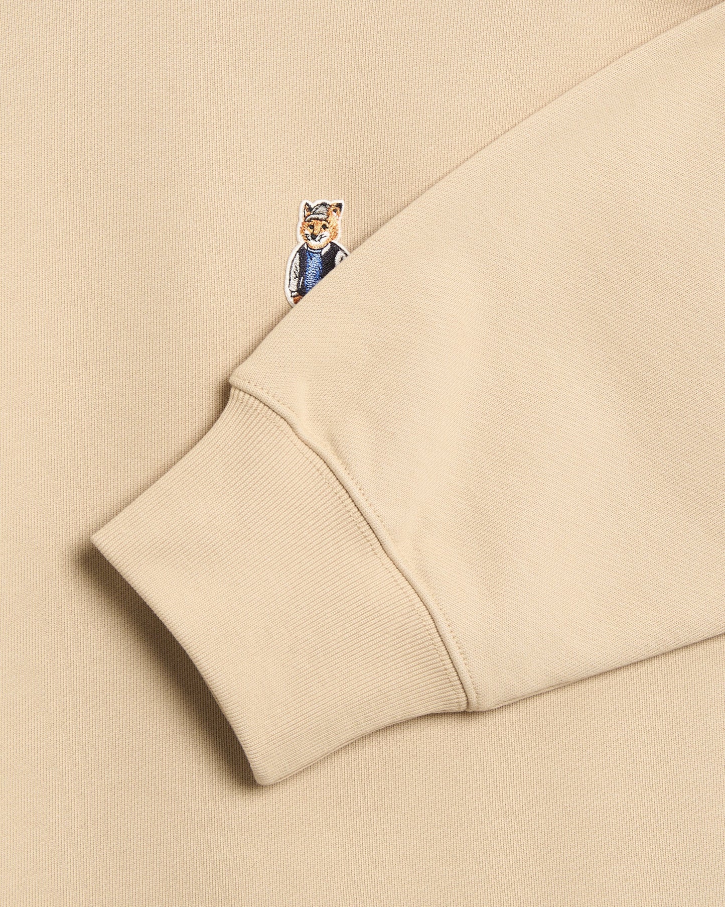 Sudadera con logo Relaxed Maison Kitsuné Dressed Fox para hombre