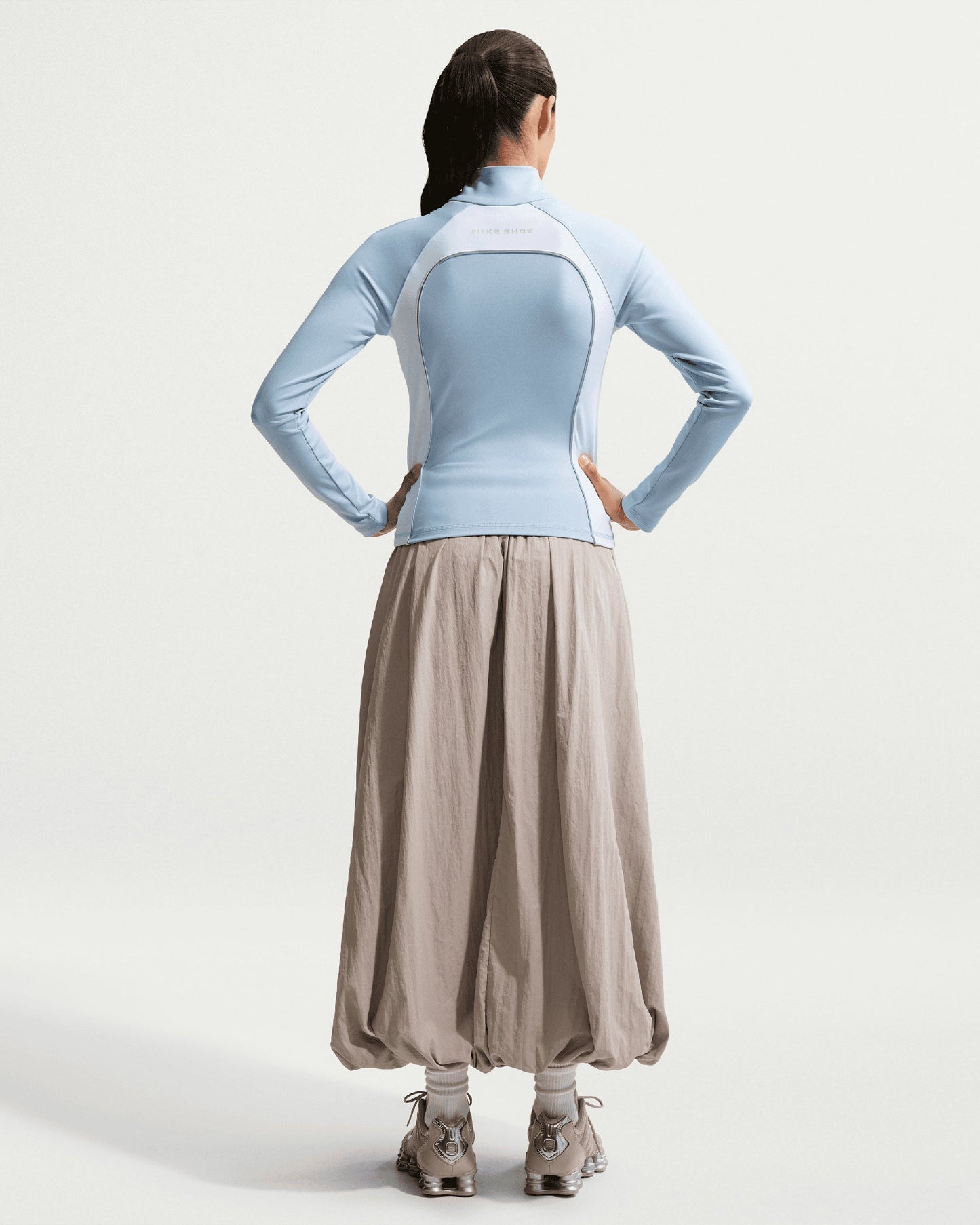 Sudadera con cremallera Slim Nike Sportswear Shox para mujer