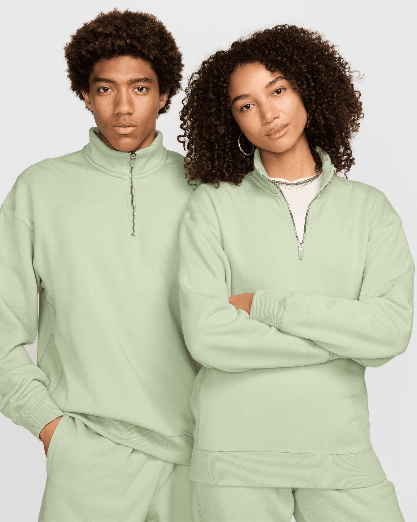 Sudadera Half Zip Nike Unisex Wool Classics Quarter Zip Sweatshirt Unisex