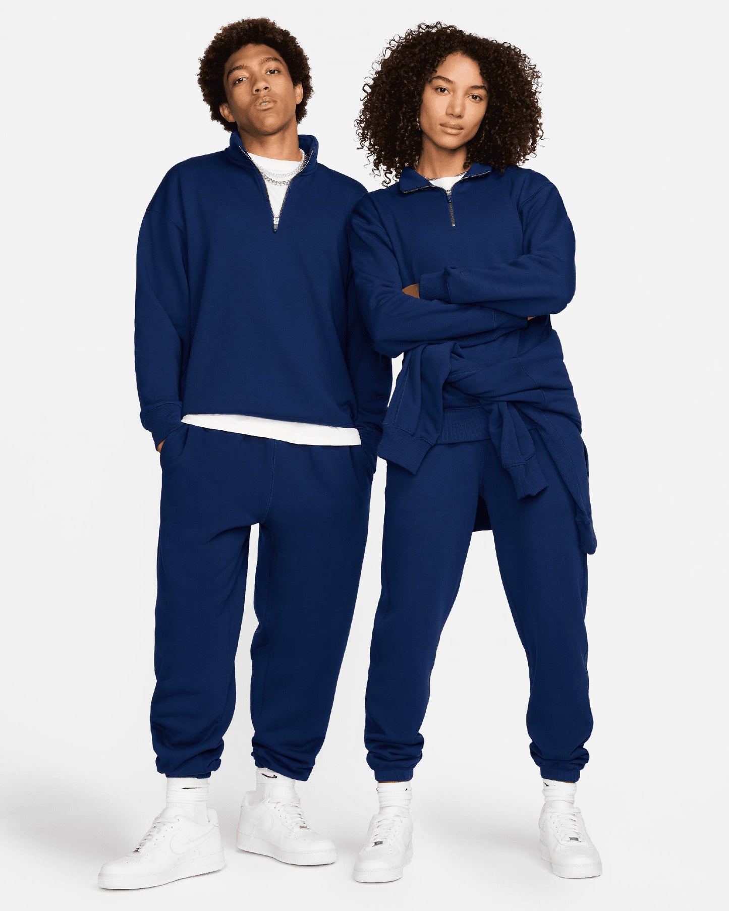 Sudadera Half Zip Nike Unisex Wool Classics Quarter Zip Sweatshirt Unisex