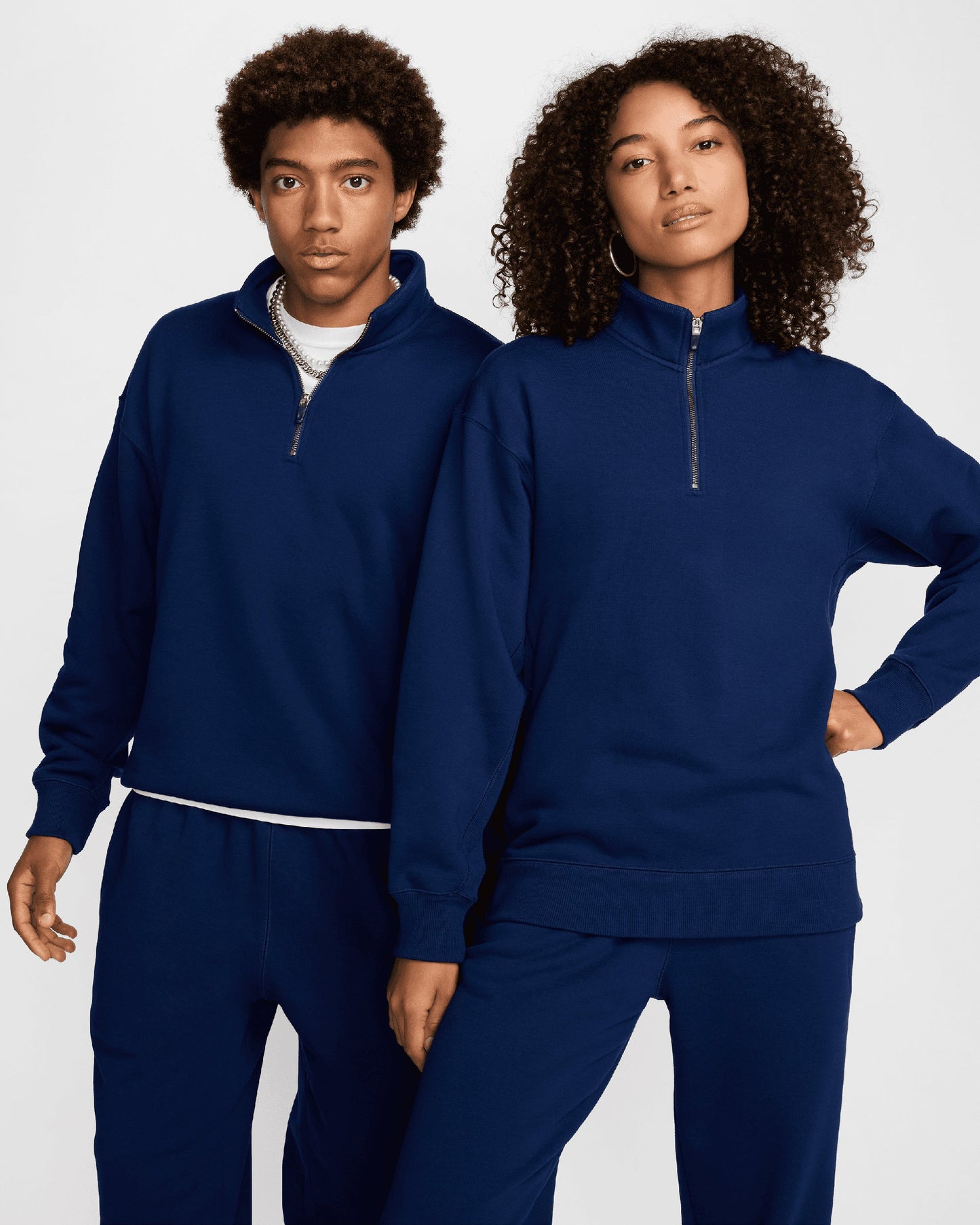 Sudadera Half Zip Nike Unisex Wool Classics Quarter Zip Sweatshirt Unisex