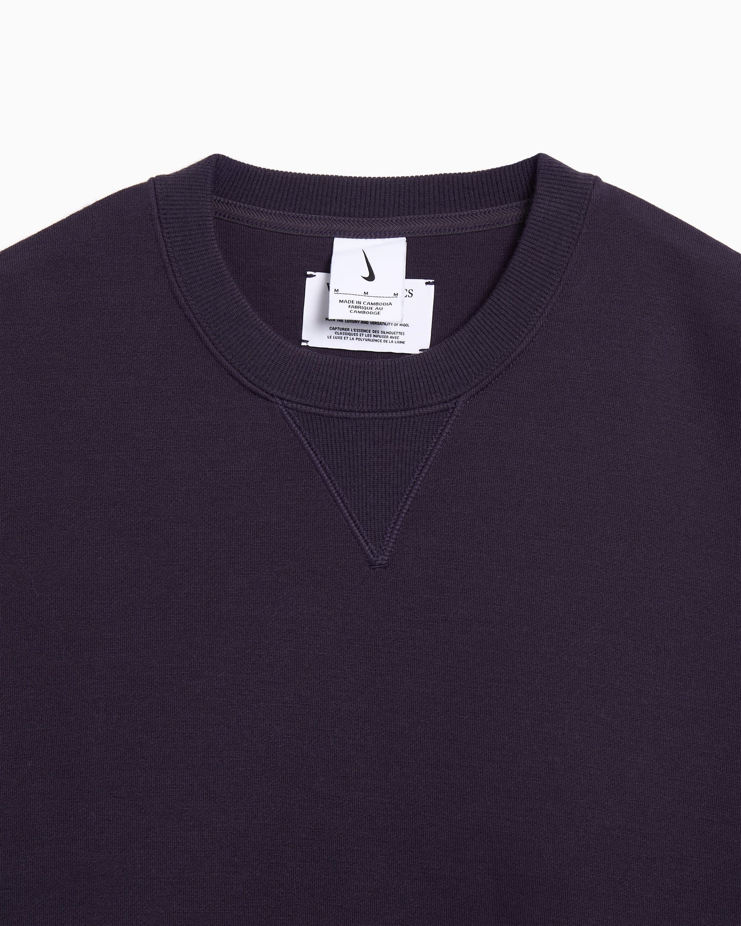 Sudadera Relaxed Nike Wool Classics Unisex