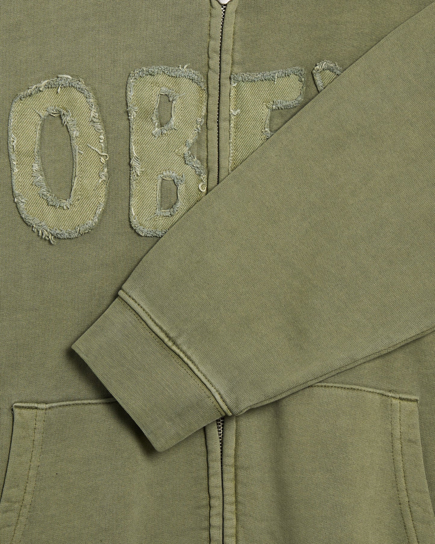 Sudadera con cremallera Boxy OBEY Clothing Hybrid Faded para hombre