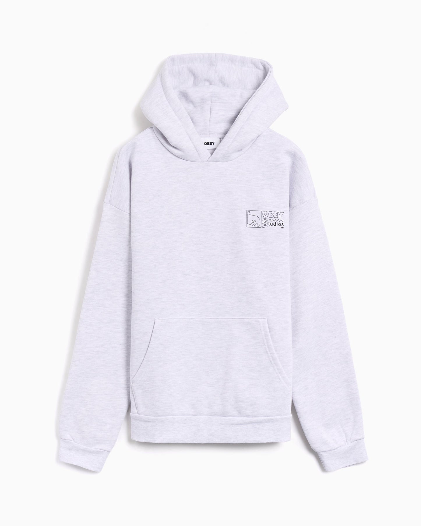 Sudadera con capucha con gráfico Boxy OBEY Clothing Nico Extra para hombre