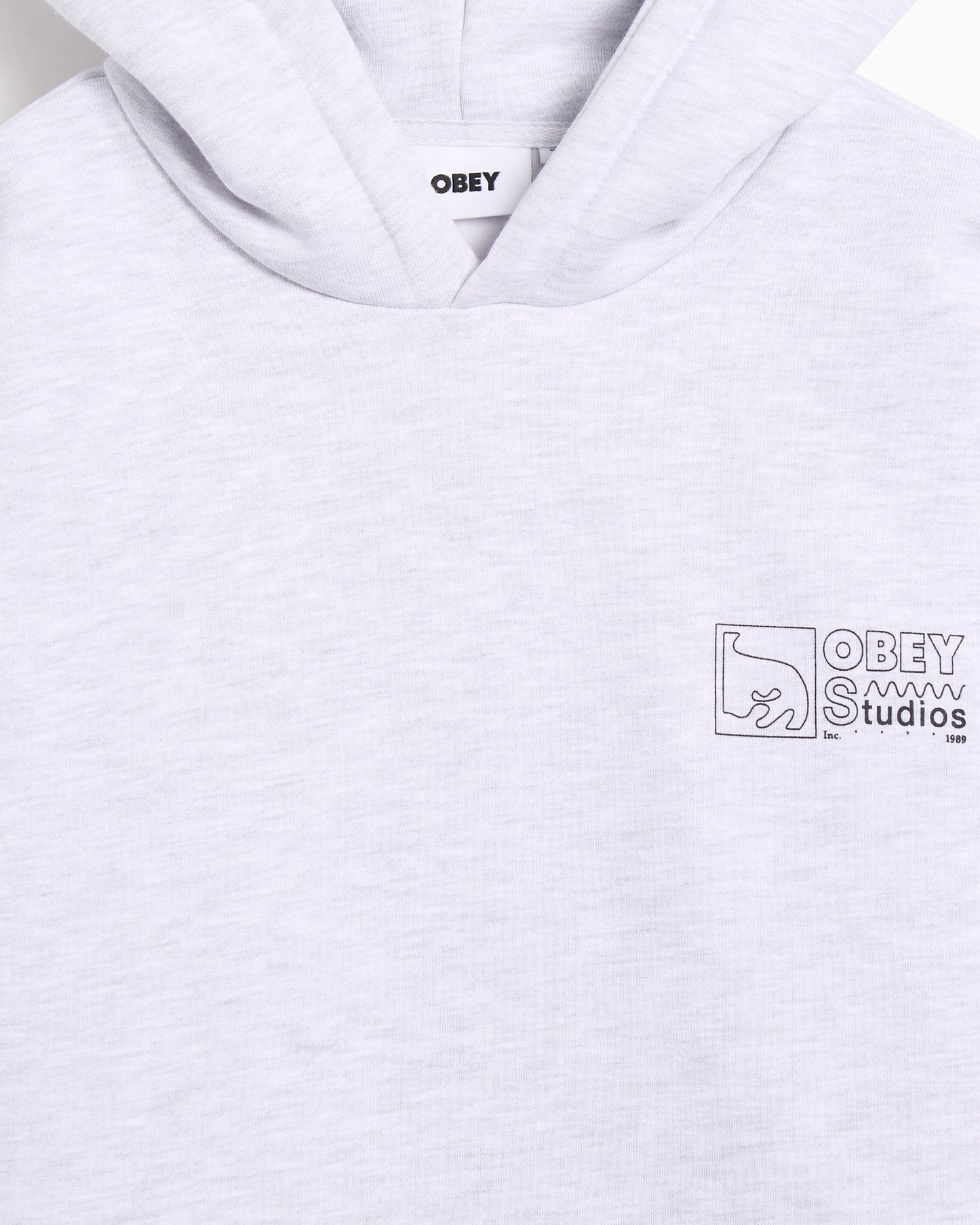 Sudadera con capucha con gráfico Boxy OBEY Clothing Nico Extra para hombre
