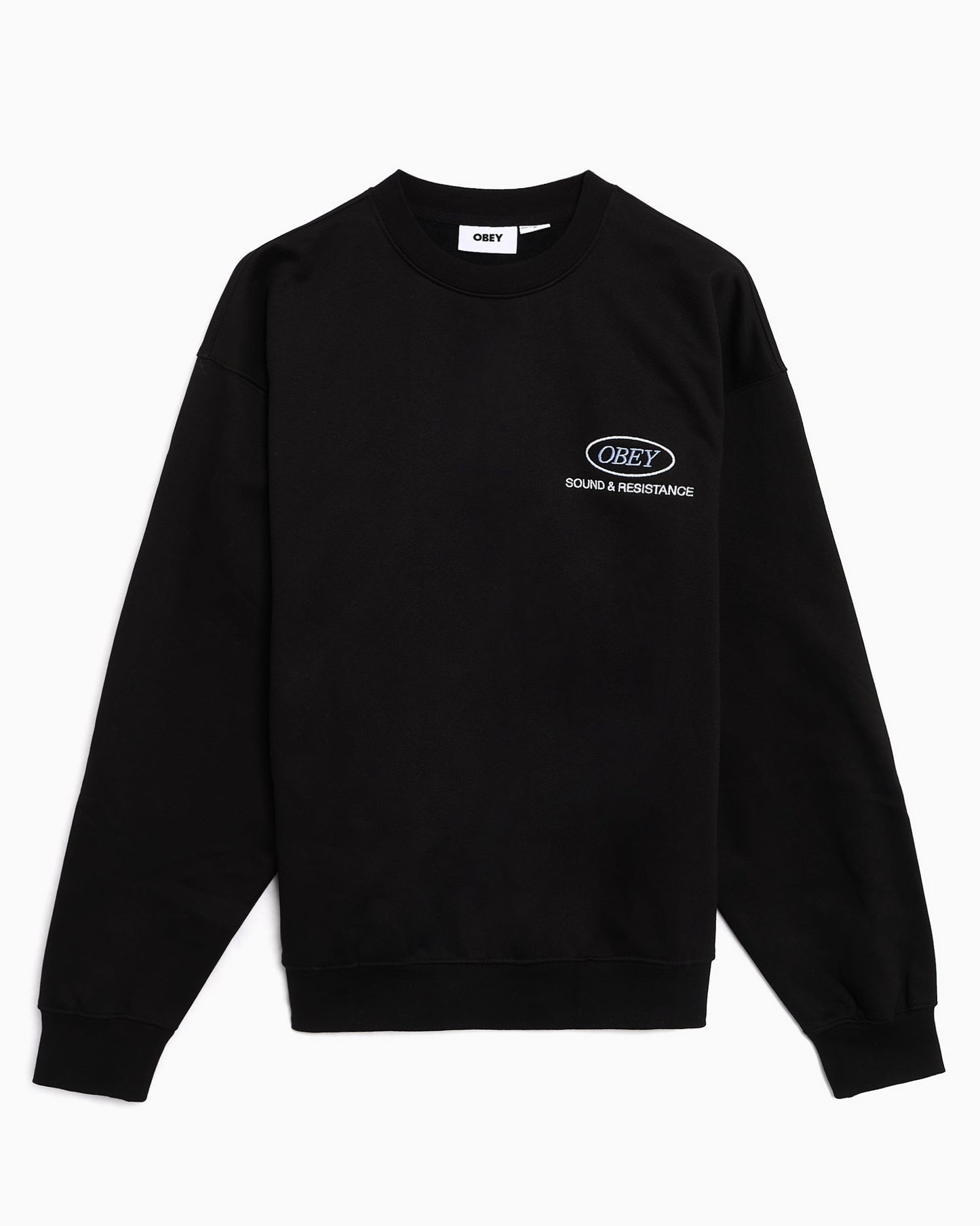 Sudadera con logo OBEY Clothing Sound Crew para hombre
