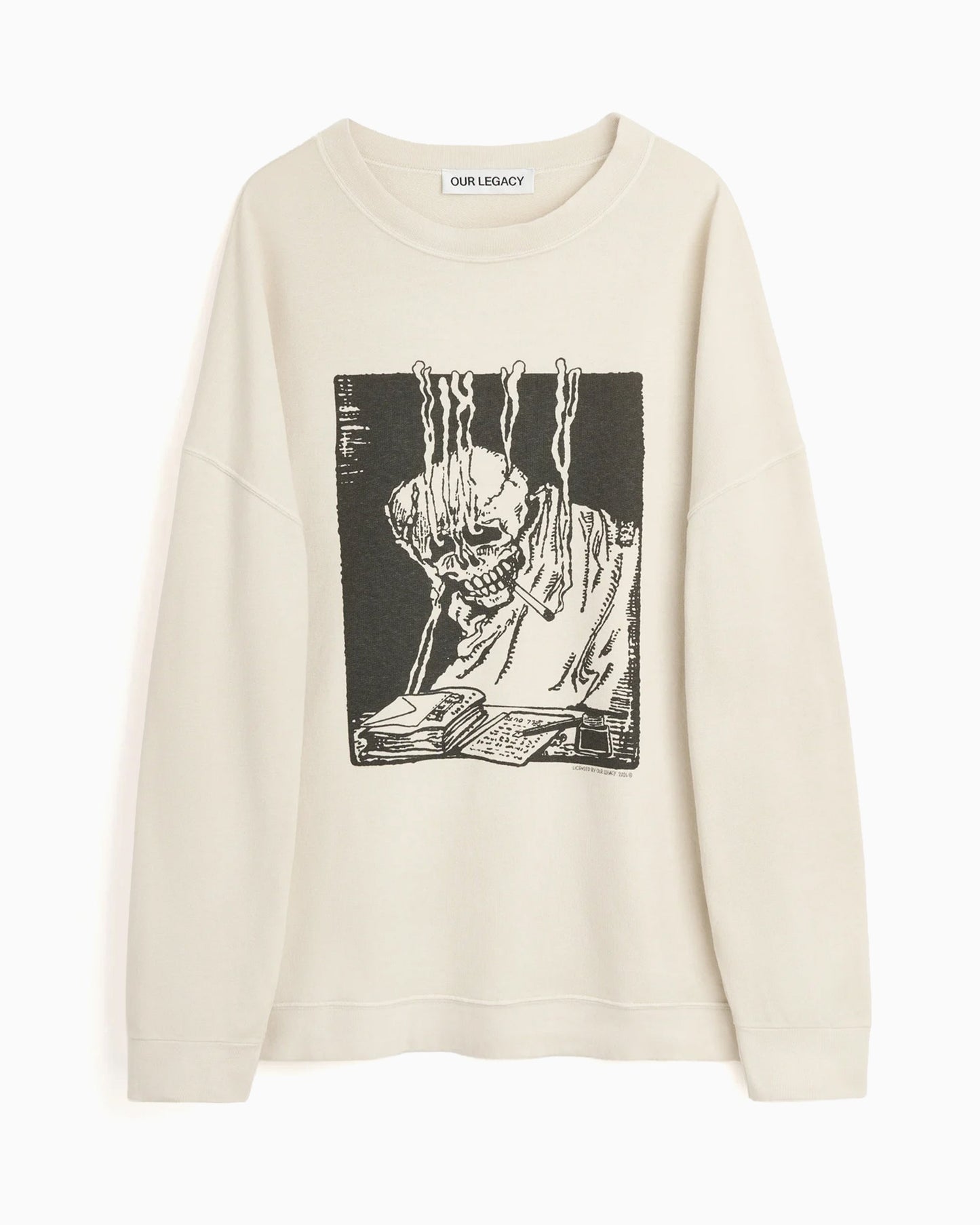 Sudadera con gráfico Oversize Our Legacy Angry Fan Mail para hombre
