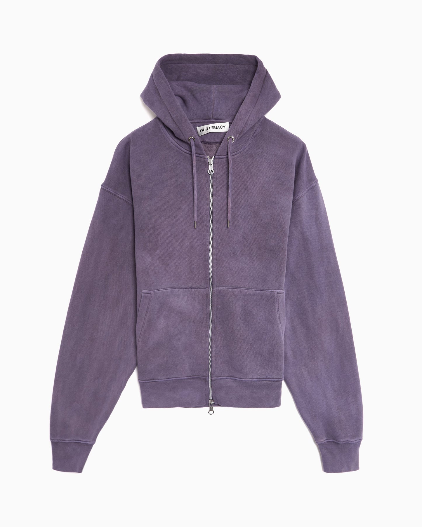 Sudadera con cremallera Boxy Con capucha Our Legacy Rascal Heavyweight para hombre