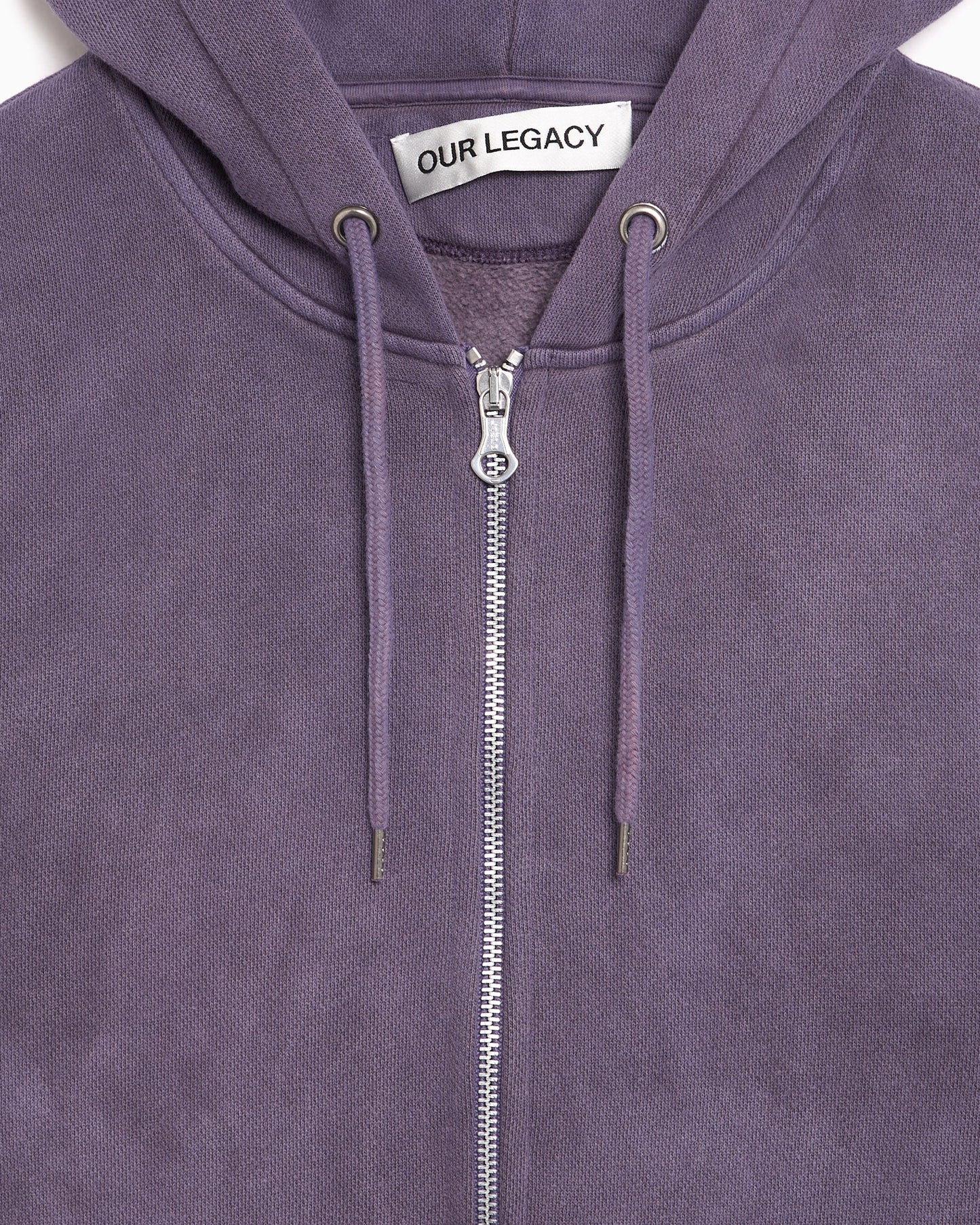 Sudadera con cremallera Boxy Con capucha Our Legacy Rascal Heavyweight para hombre
