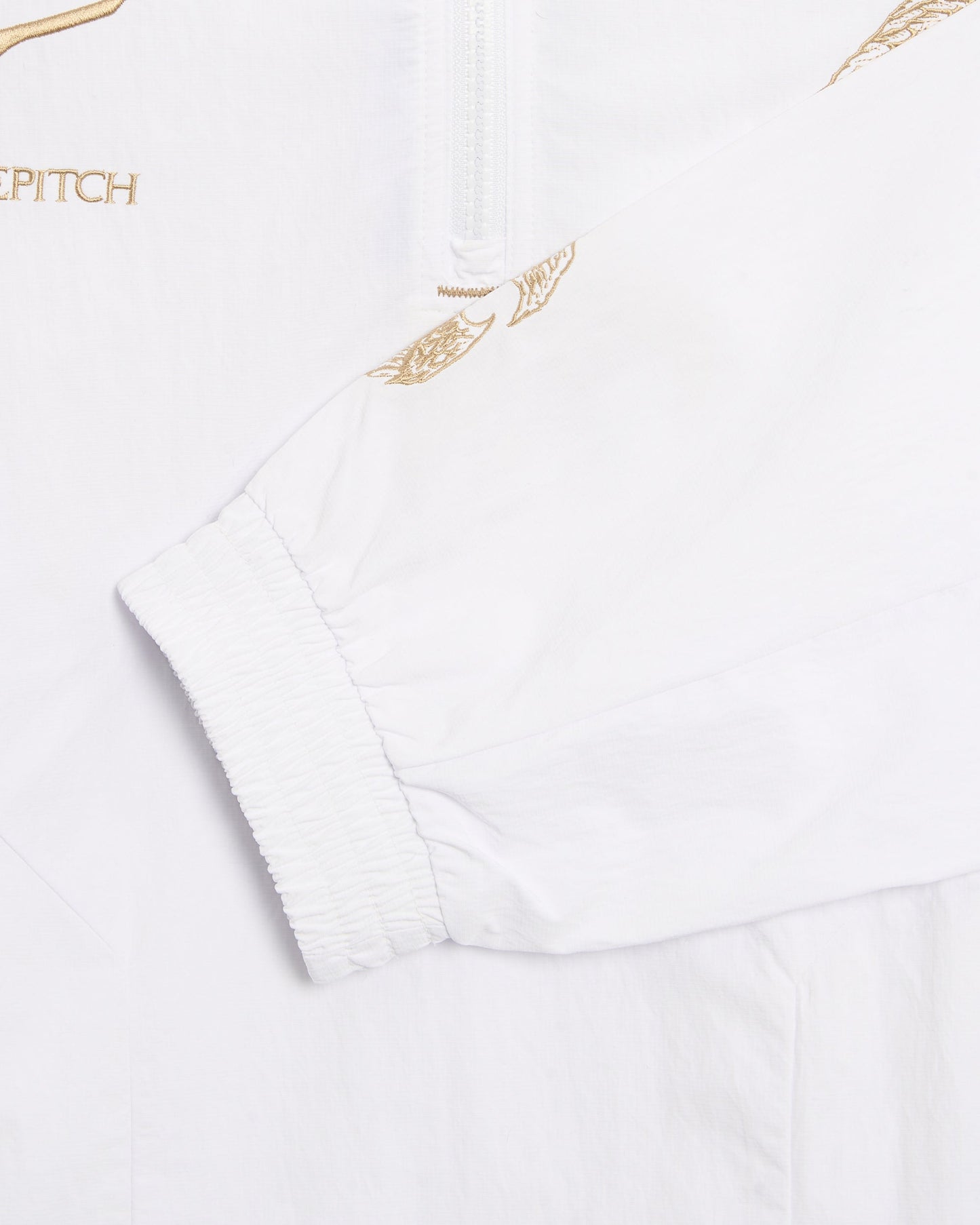 Sudadera Half Zip con logo Relaxed OVER THE PITCH x Mizuno para hombre