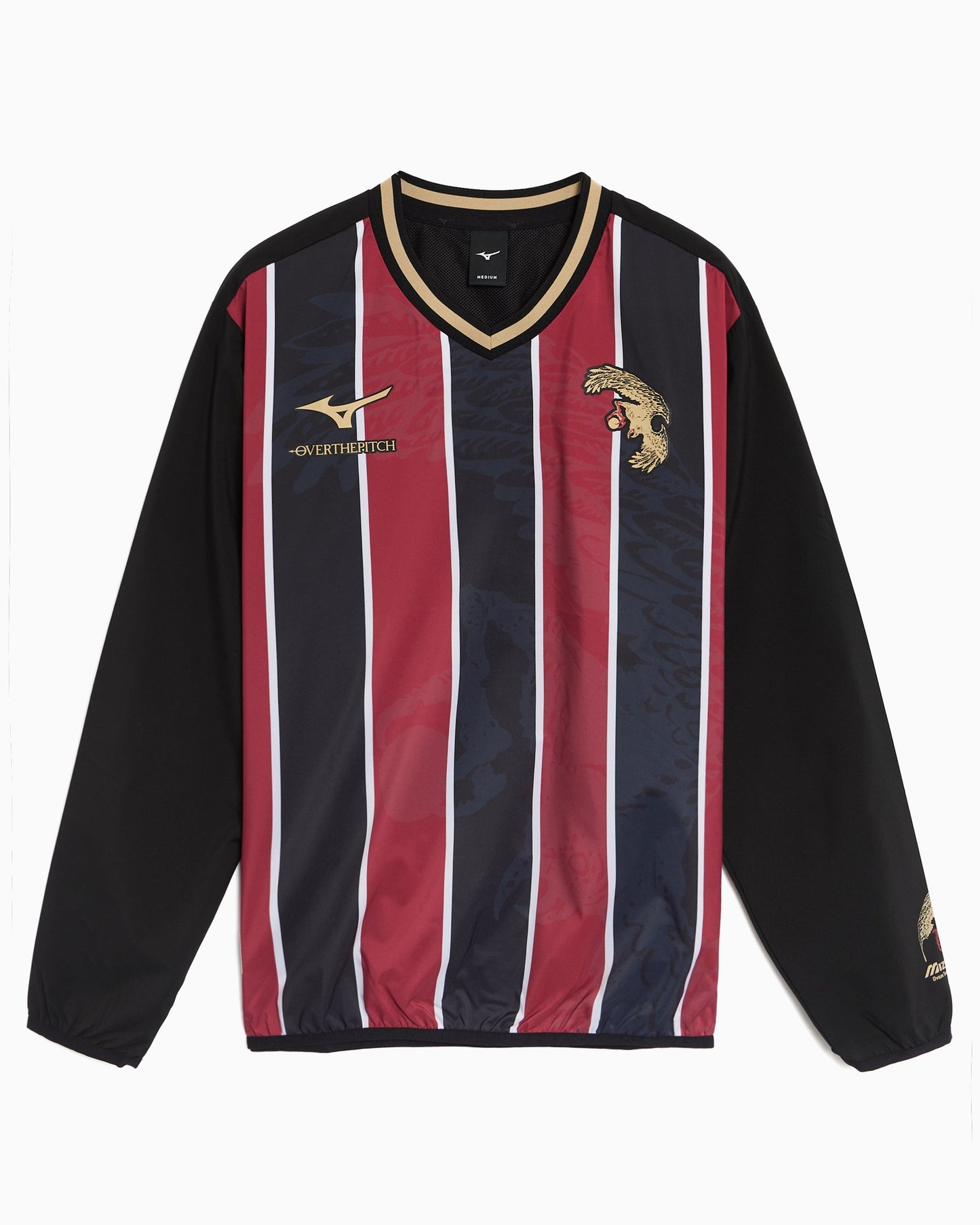 Sudadera de rayas OVER THE PITCH x Mizuno Piste para hombre