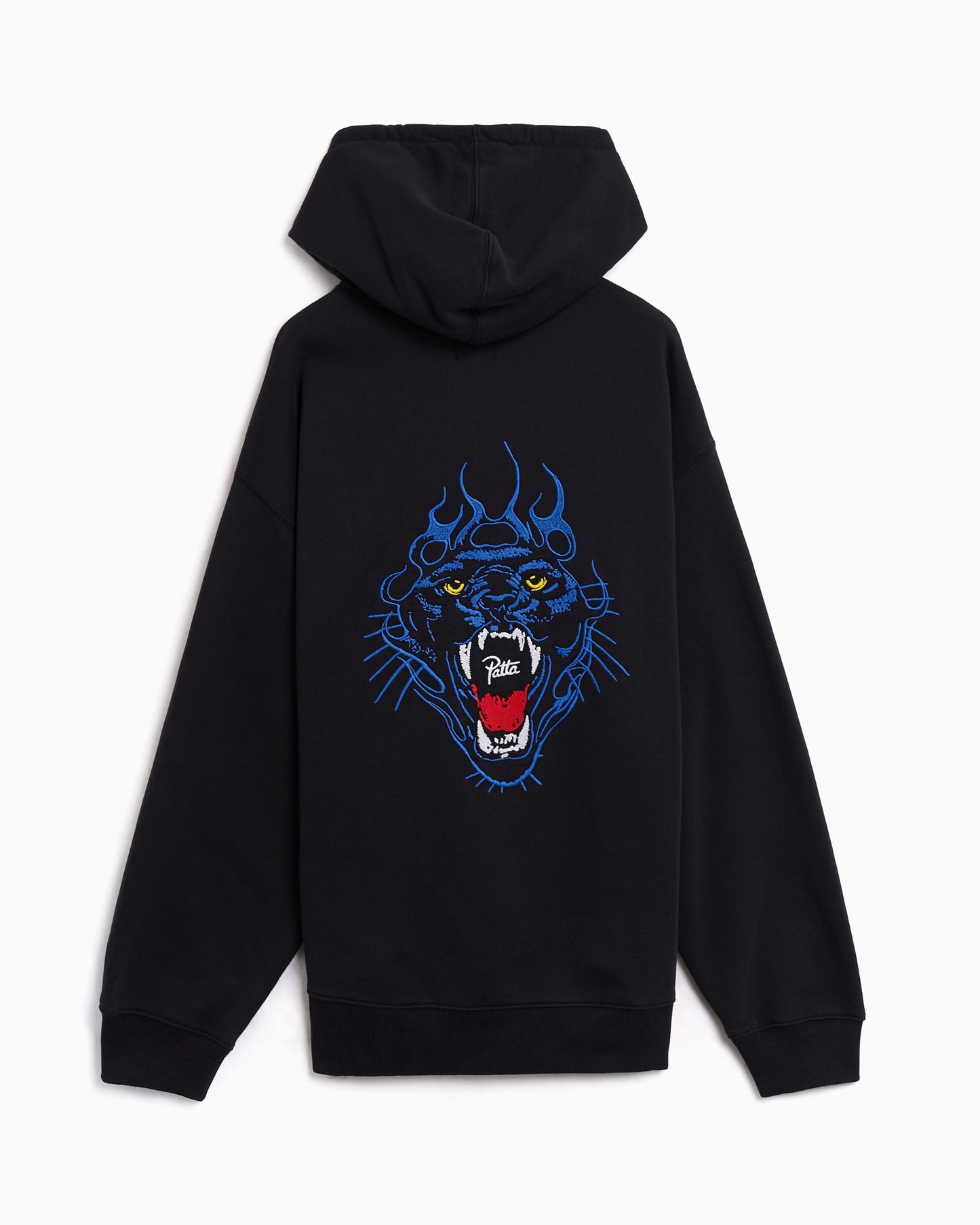Sudadera con capucha con gráfico Boxy Patta Fire Panther para hombre