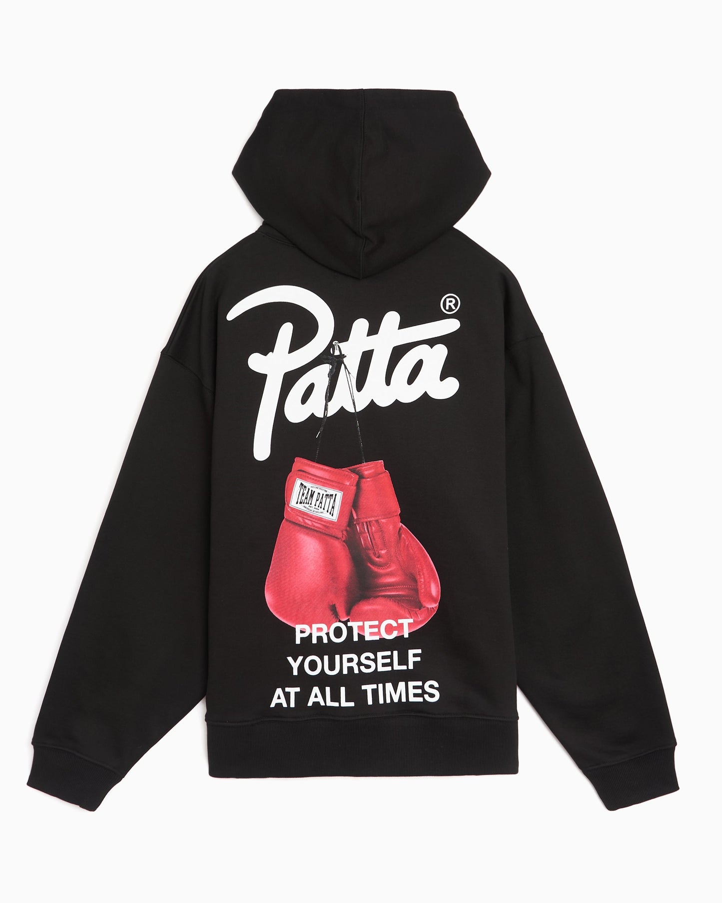 Sudadera con capucha con gráfico Boxy Patta Protect Yourself para hombre