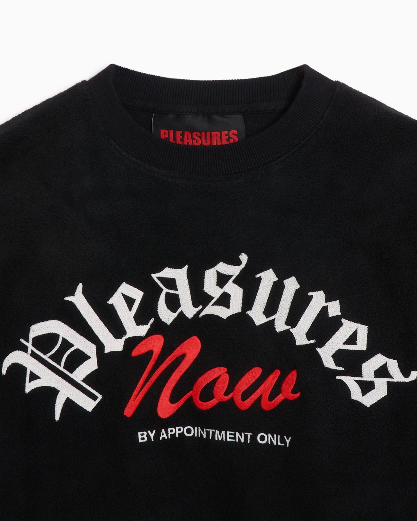 Sudadera Pleasures Appointment Fleece Men's Crewneck Sweatshirt para hombre