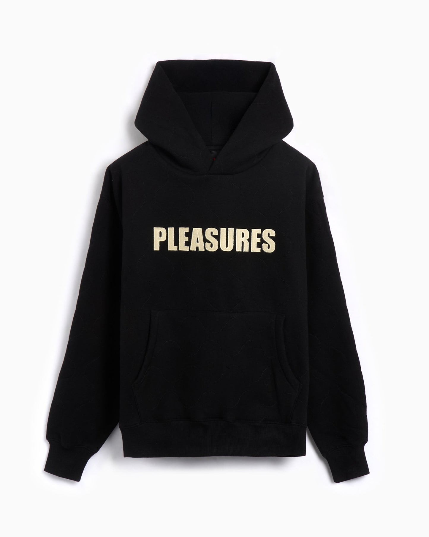 Sudadera con capucha Relaxed Pleasures Wave Quilted para hombre
