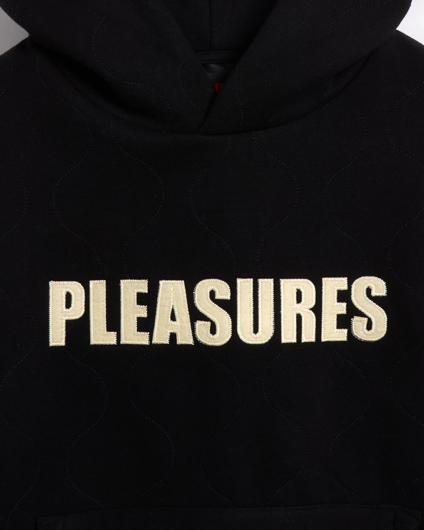 Sudadera con capucha Relaxed Pleasures Wave Quilted para hombre