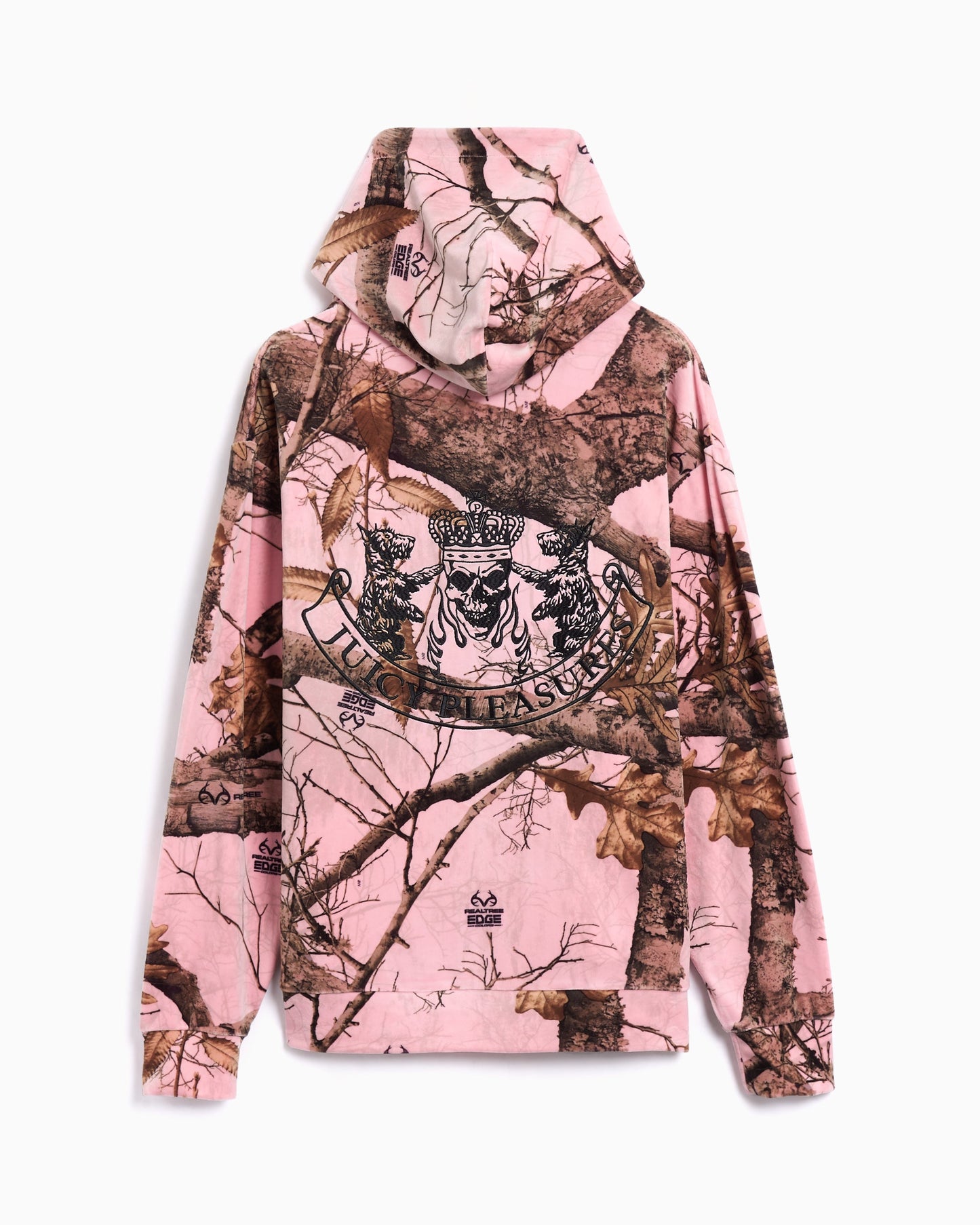 Sudadera con cremallera Pleasures x Juicy Couture Realtree Velour para hombre