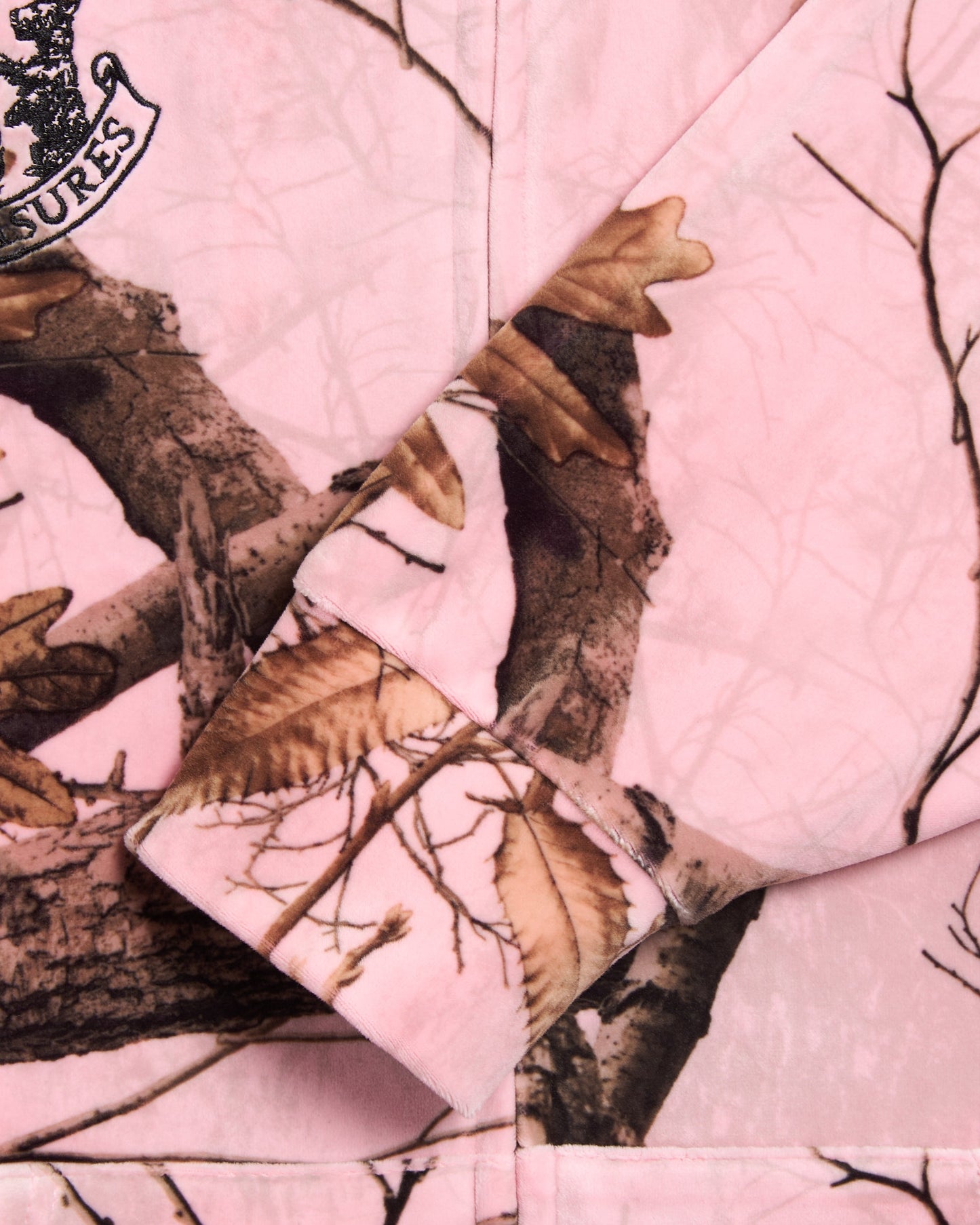 Sudadera con cremallera Pleasures x Juicy Couture Realtree Velour para hombre