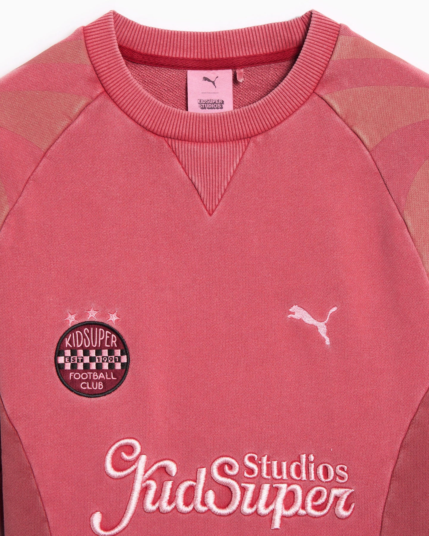 Sudadera con logo Relaxed Puma x KidSuper Crew para hombre