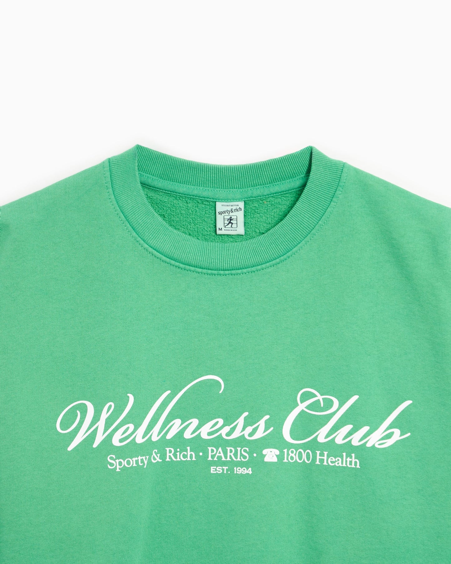 Sudadera Sporty & Rich 1800 Health Unisex Sweatshirt Unisex