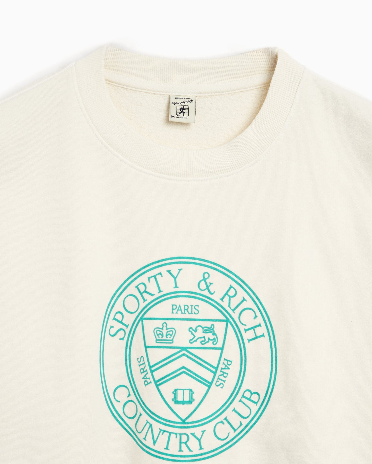 Sudadera Sporty & Rich Connecticut Crest Unisex Sweatshirt Unisex
