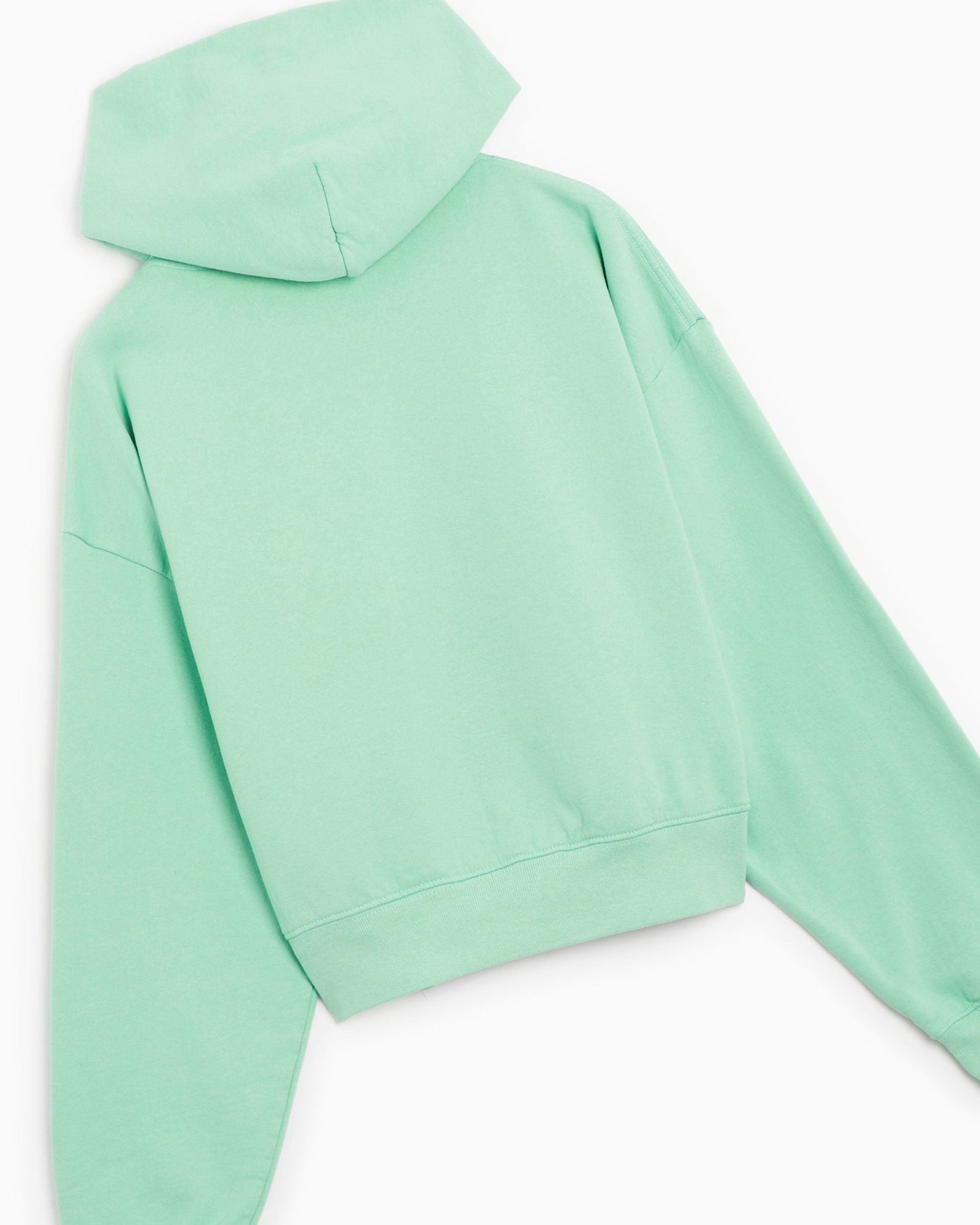 Sudadera con capucha Sporty & Rich Embroidered Italic Logo Women's Cropped Hoodie para mujer