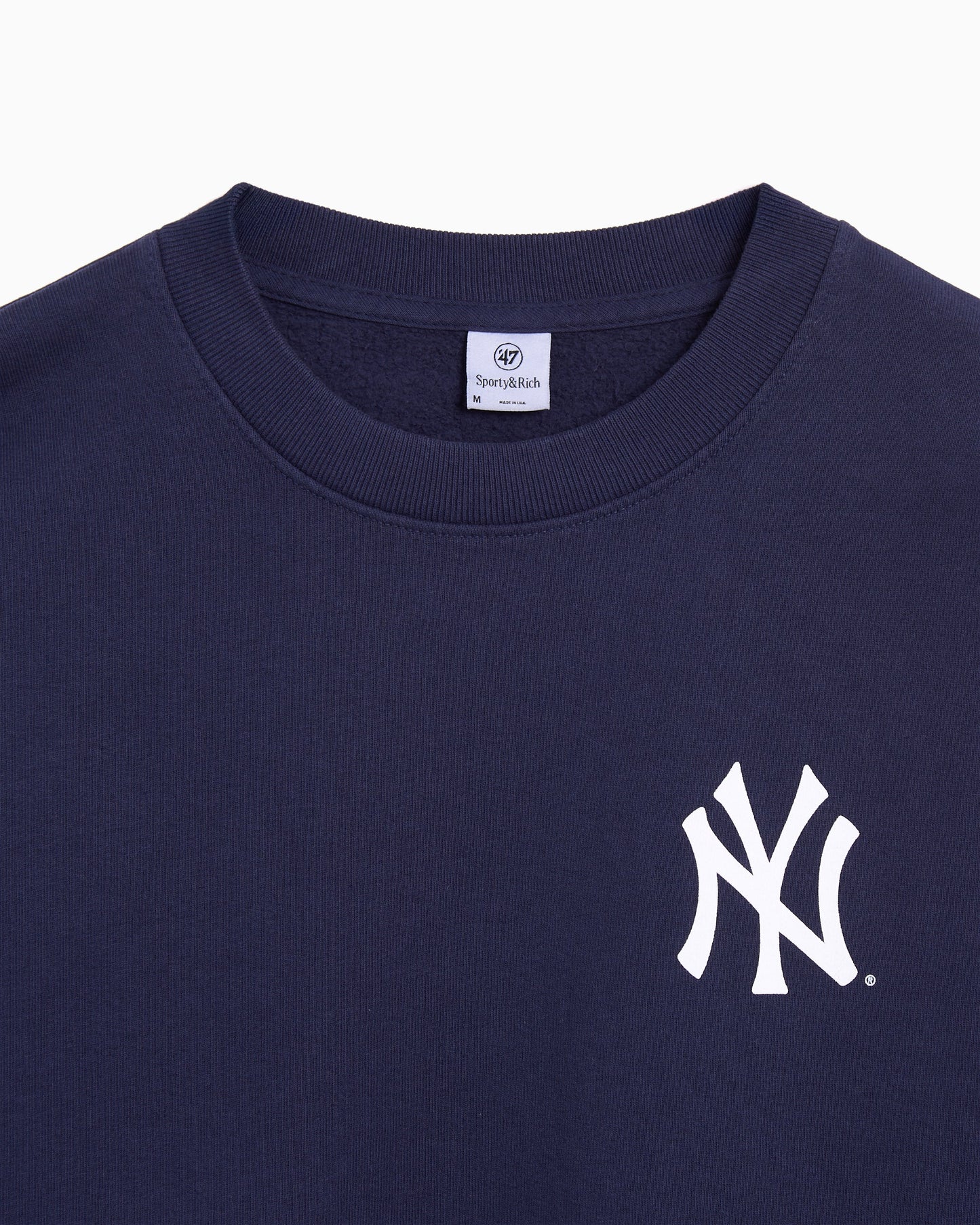 Sudadera con logo Sporty & Rich x 47 Brand Yankees Serif Unisex