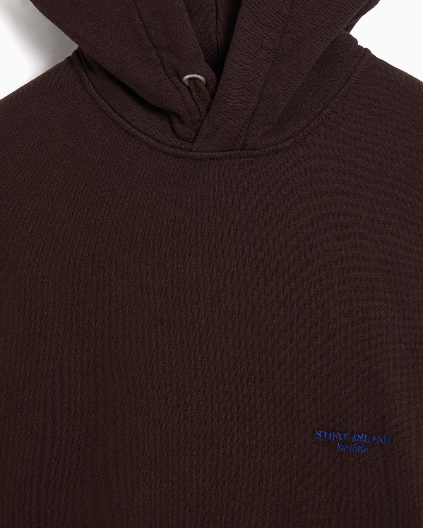 Sudadera con capucha con logo Oversize Stone Island Marina para hombre