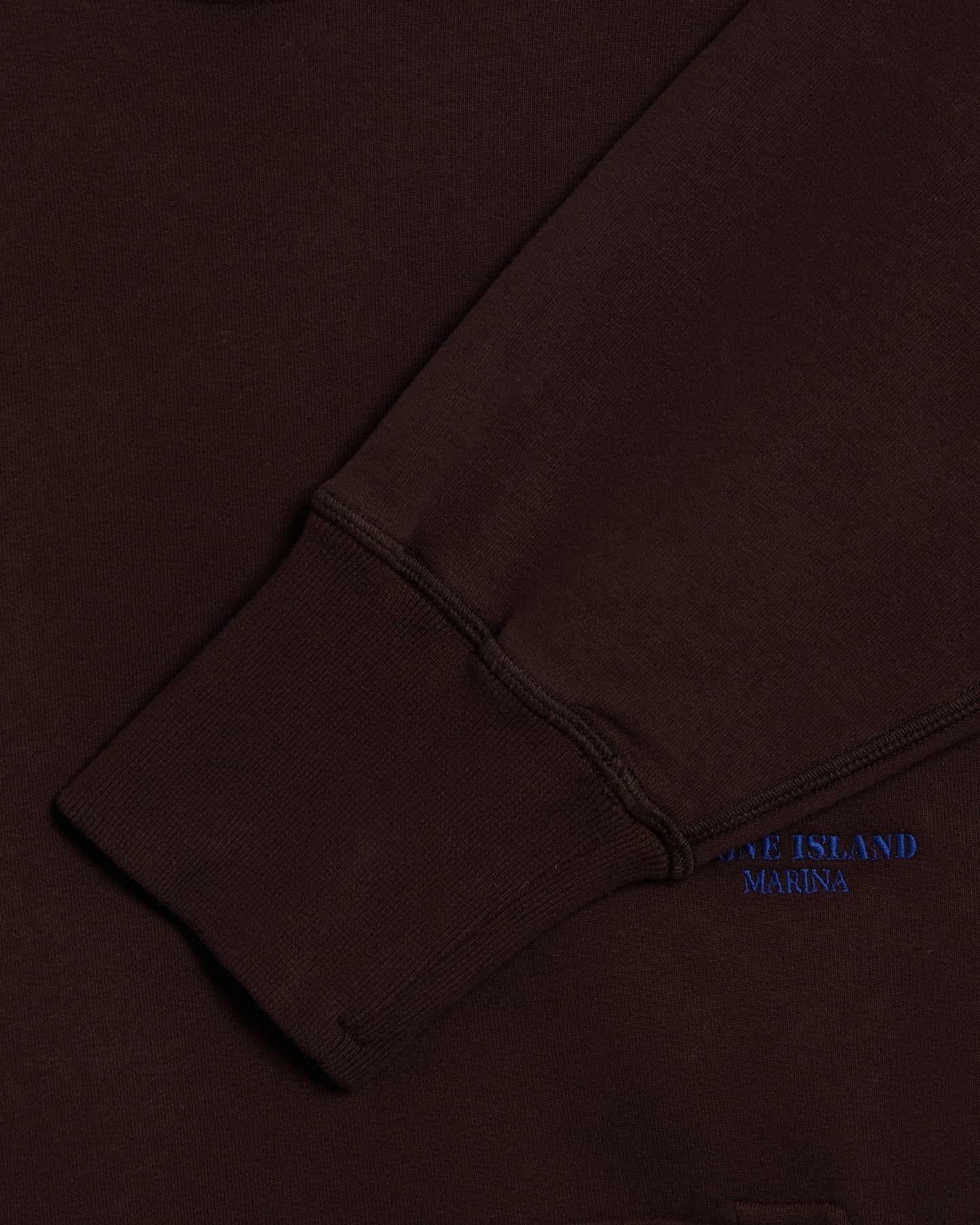 Sudadera con capucha con logo Oversize Stone Island Marina para hombre
