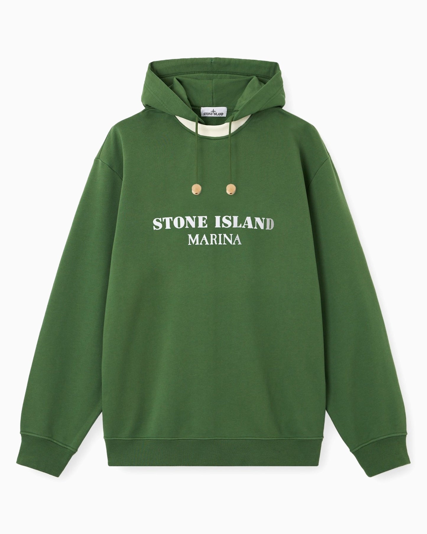 Sudadera con capucha con logo Relaxed Stone Island Marina para hombre