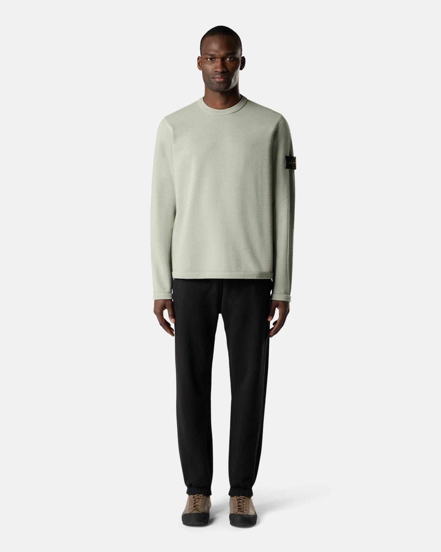 Sudadera Stone Island Mesh Stitch para hombre